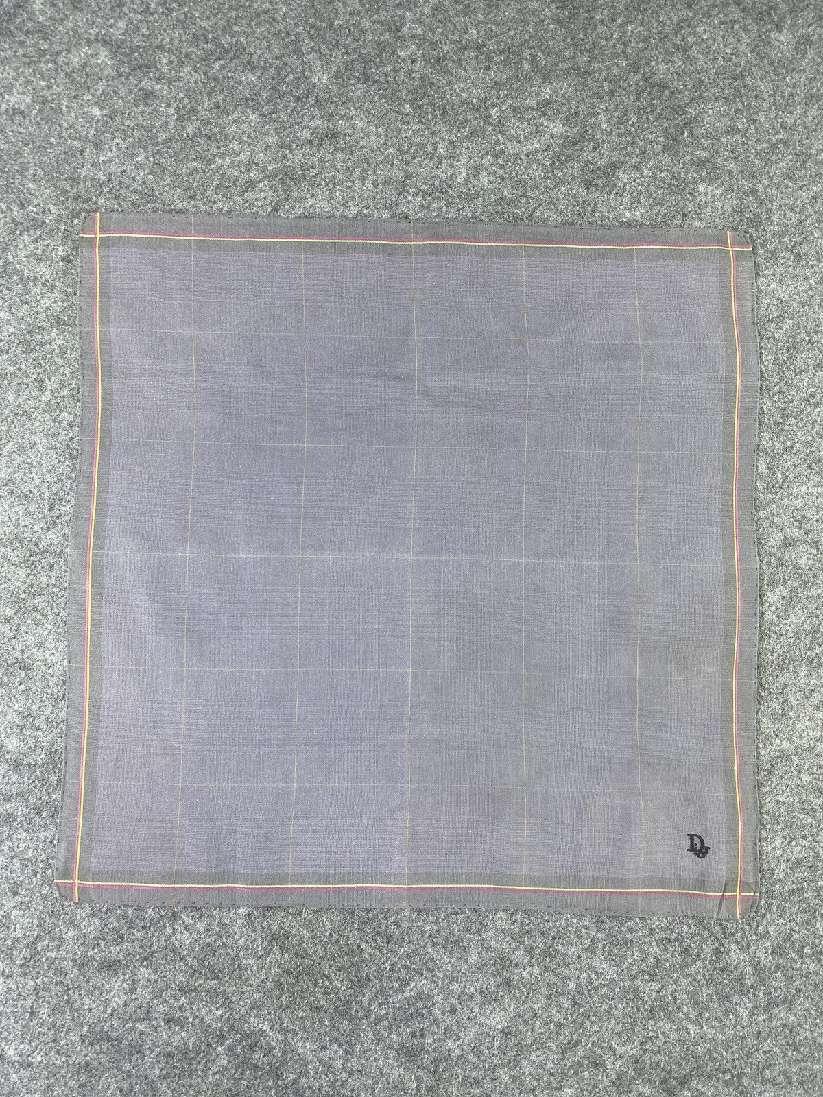 Vintage Dior Handkerchief / Bandana / Neckerchief - B012 Size ONE SIZE - 1 Thumbnail