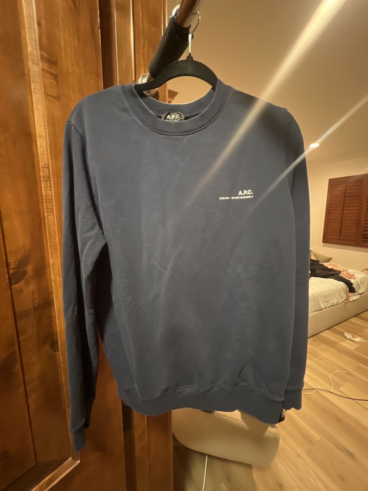 A.P.C. A.P.C Sweatshirt Size US L / EU 52-54 / 3 - 3 Thumbnail