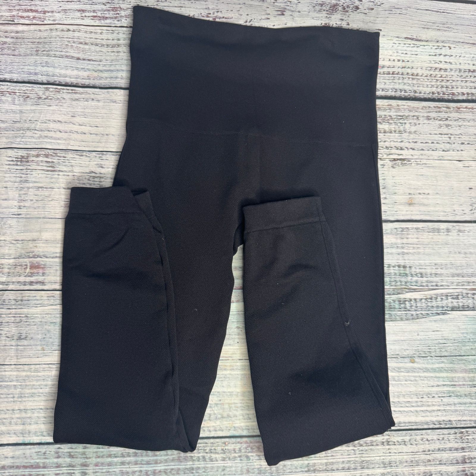 Spanx Spanx Black Tummy Control Compression Leggings Sm Size 26" / US 2 / IT 38 - 1 Thumbnail