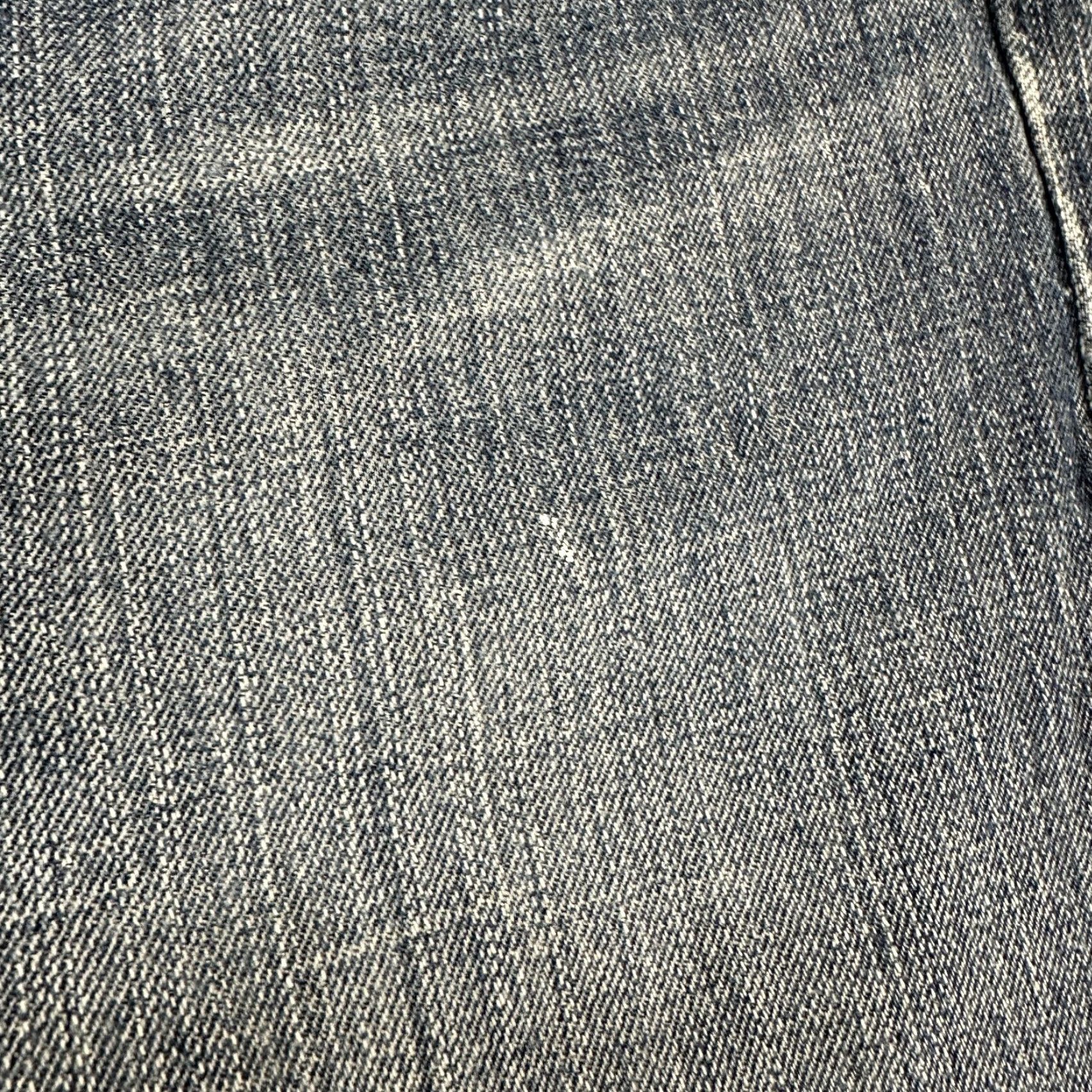 Levi's Levi's 559 Jeans Men 36x30 Blue Straight Relaxed Fit Medium Wash Denim Cotton 559 Modern Distressed Straight Leg Jeans Mens Size US 36 / EU 52 - 4 Thumbnail