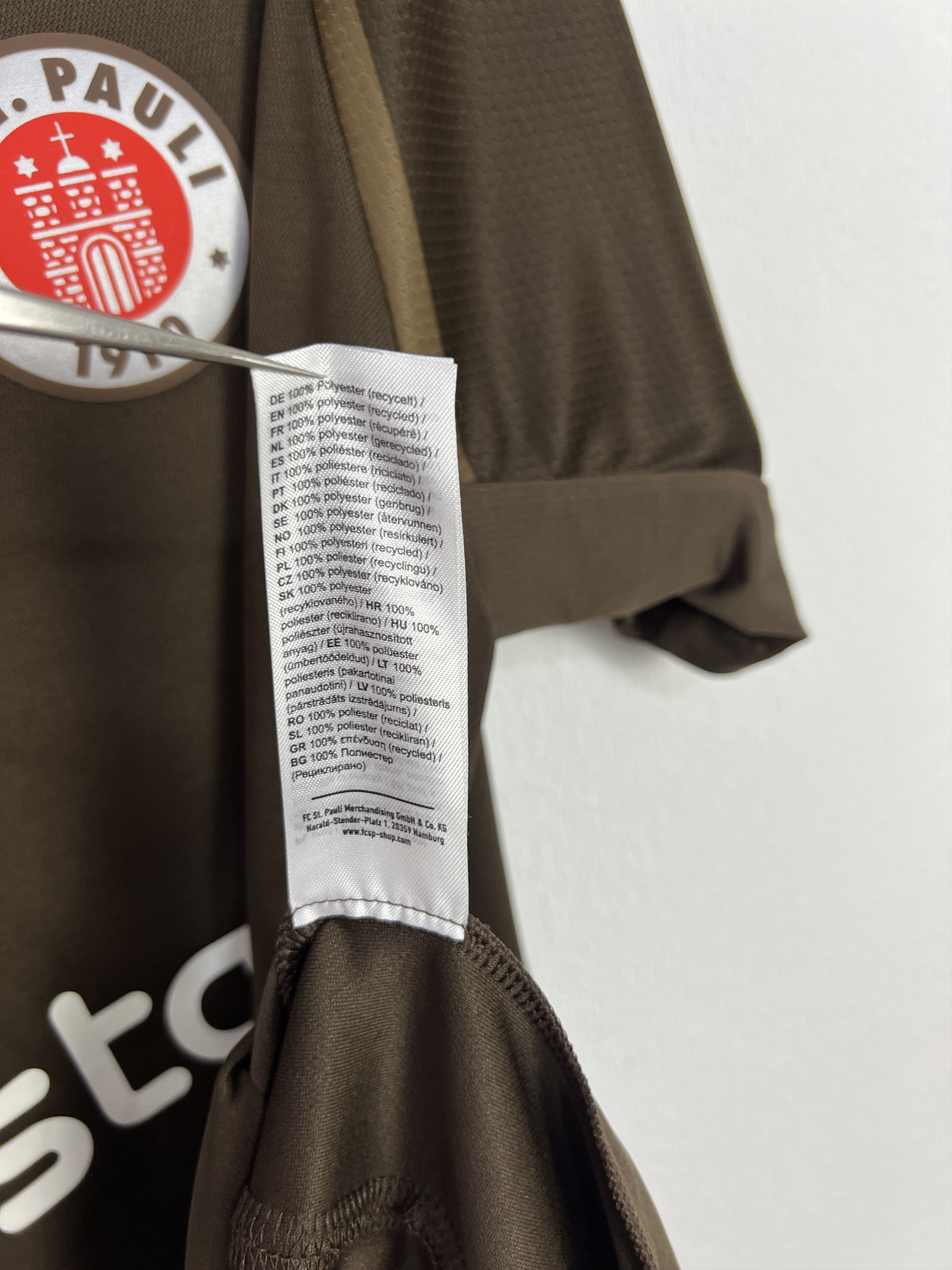 Vintage St Pauli football shirt Soccer #14 Amenyido Tee Hype Size US L / EU 52-54 / 3 - 12 Thumbnail
