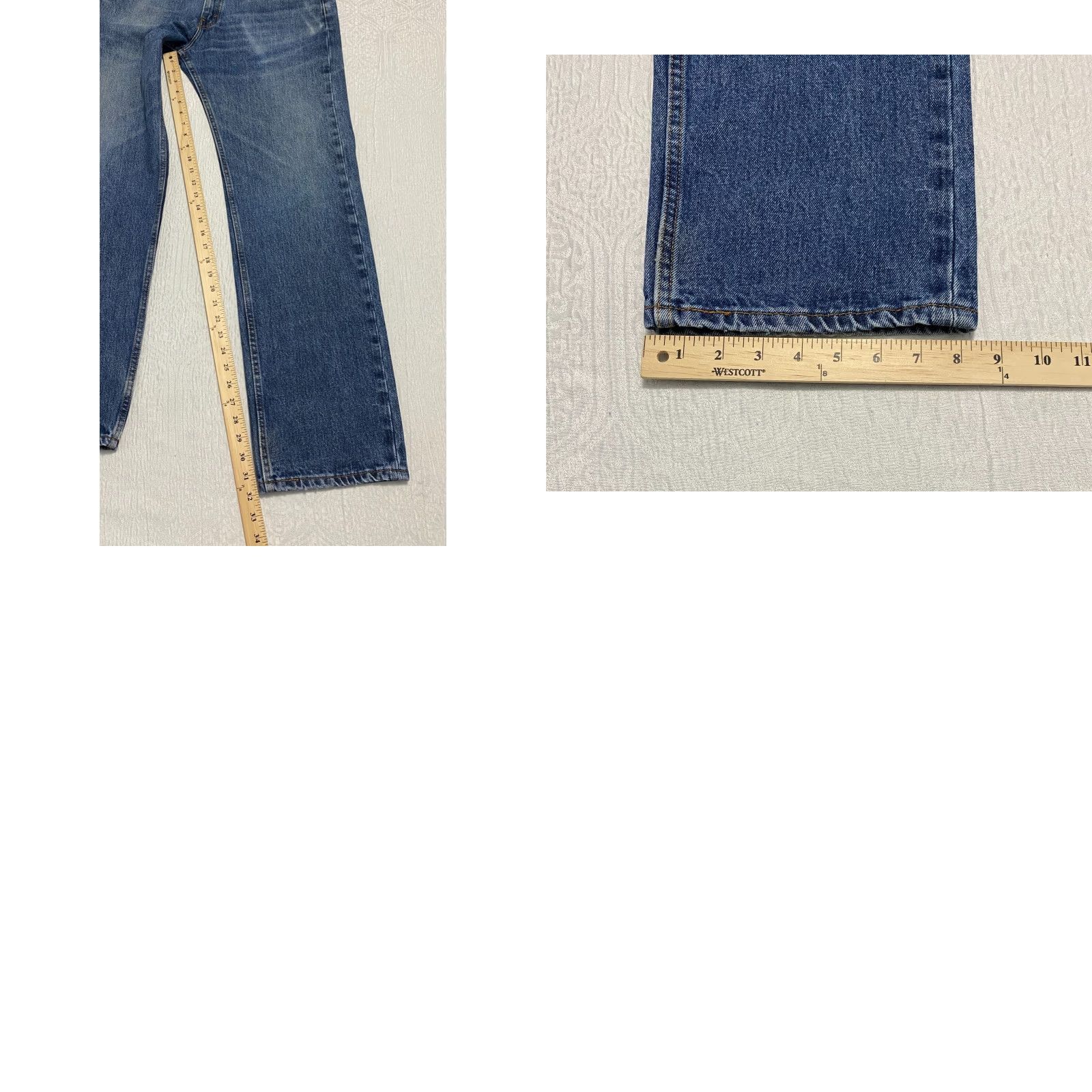 Levi's VINTAGE Levi's 505 Regular Fit Mens Jeans 36x32 Blue Faded Whiskers Size US 36 / EU 52 - 8 Thumbnail