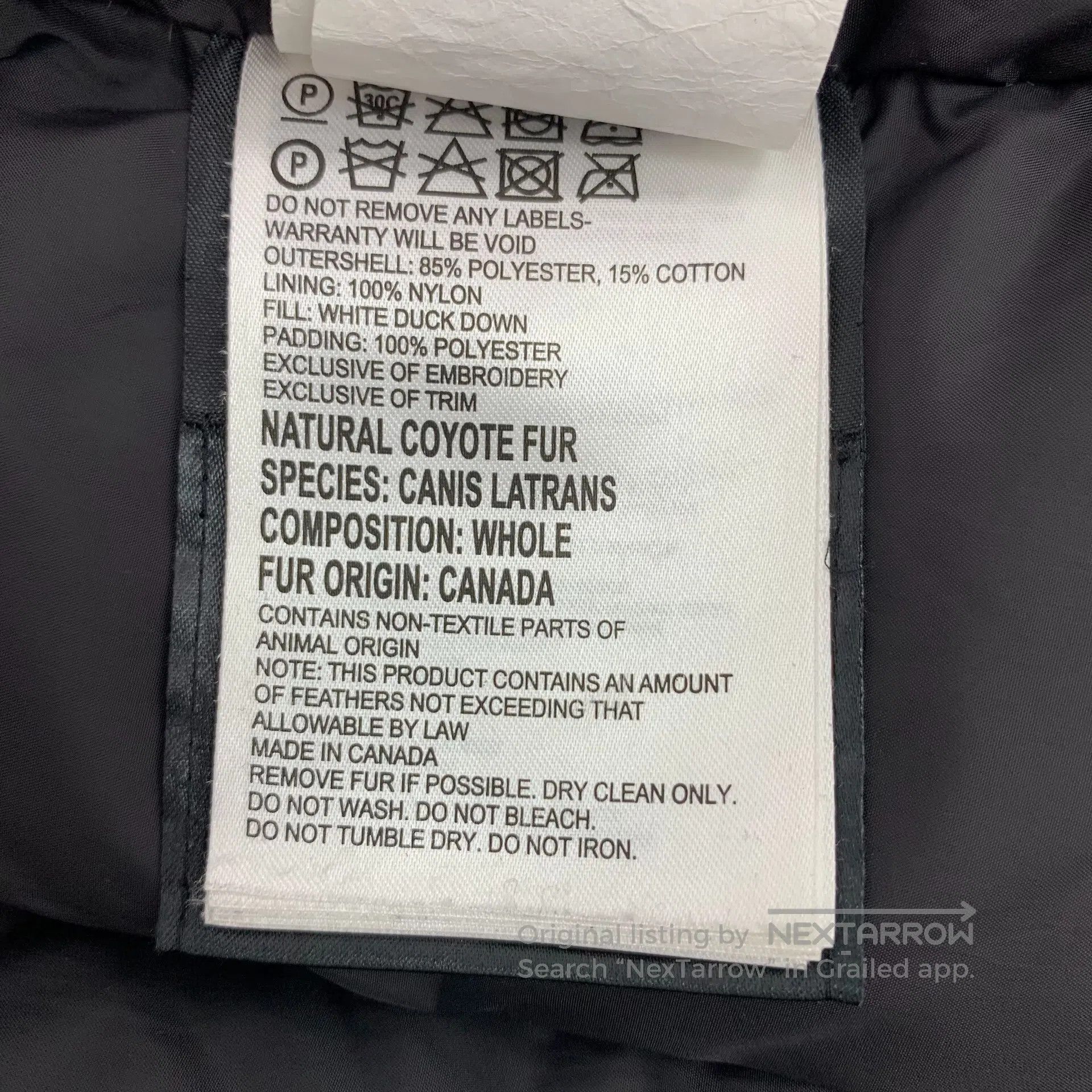 Canada Goose Canada Goose Black logo patch hoodie long-sleeved down jac Size US XXS / EU 40 - 8 Thumbnail