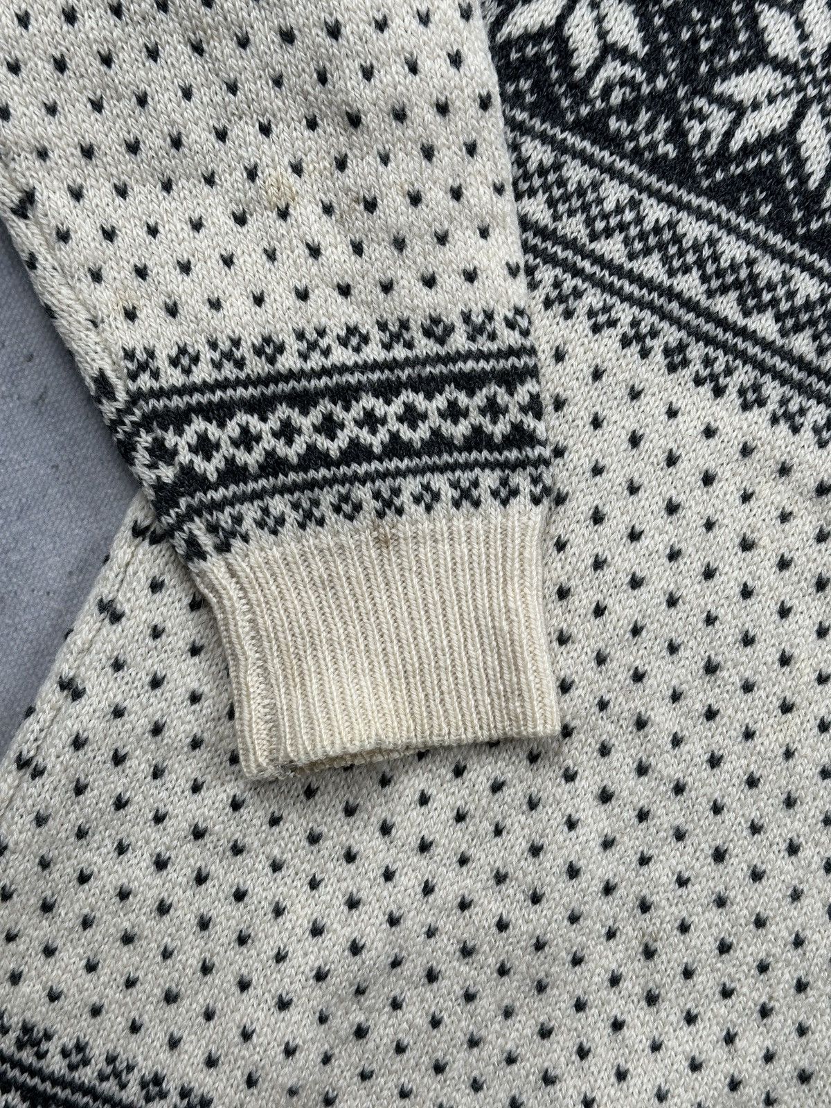 Norwool Norwool Norwegian Fair Isle Wool Half Zip Sweater Size US M / EU 48-50 / 2 - 10 Thumbnail