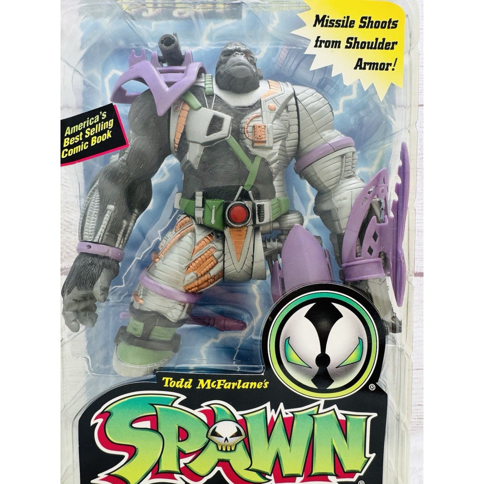 Other McFarlane Toys: SPAWN "CY-GOR" (1996) Ultra Action Figure - Size ONE SIZE - 3 Thumbnail