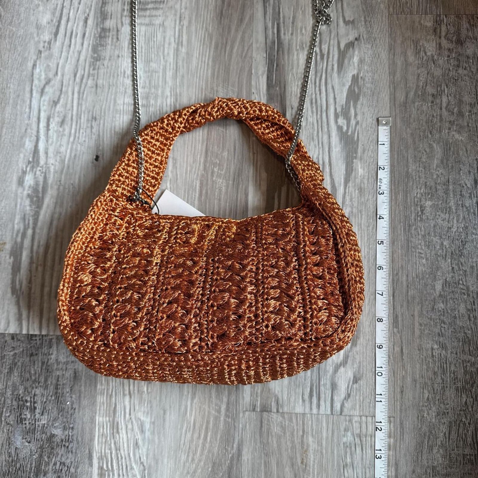 Zara ZARA BRAIDED RHINESTONE WOVEN MINI BAG Size ONE SIZE - 4 Thumbnail