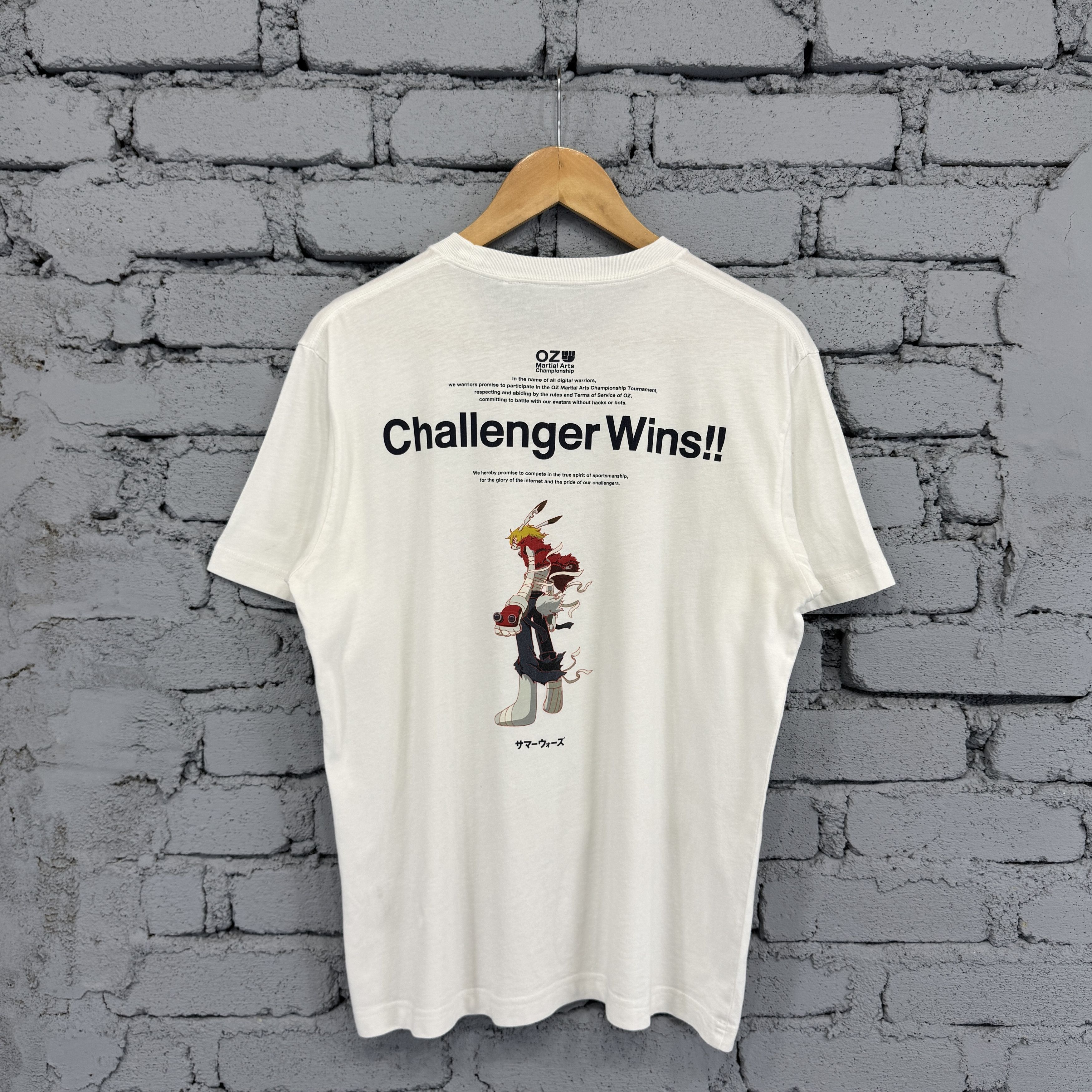 Uniqlo Uniqlo Mamoru Hosoda Animation Film Works King Kazma Tshirt Size US M / EU 48-50 / 2 - 1 Thumbnail