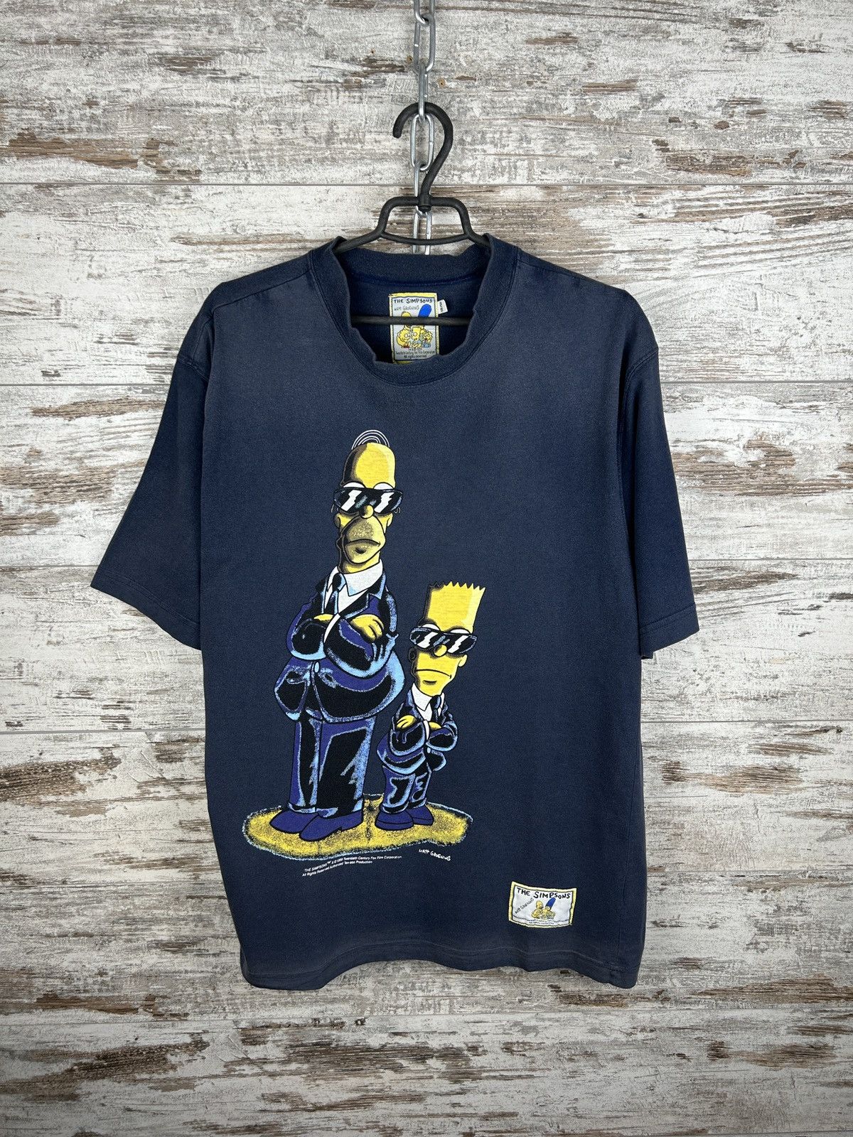 The Simpsons Mens Vintage The Simpson T Shirt 1999 tee Matthew Groening Size US L / EU 52-54 / 3 - 6 Thumbnail