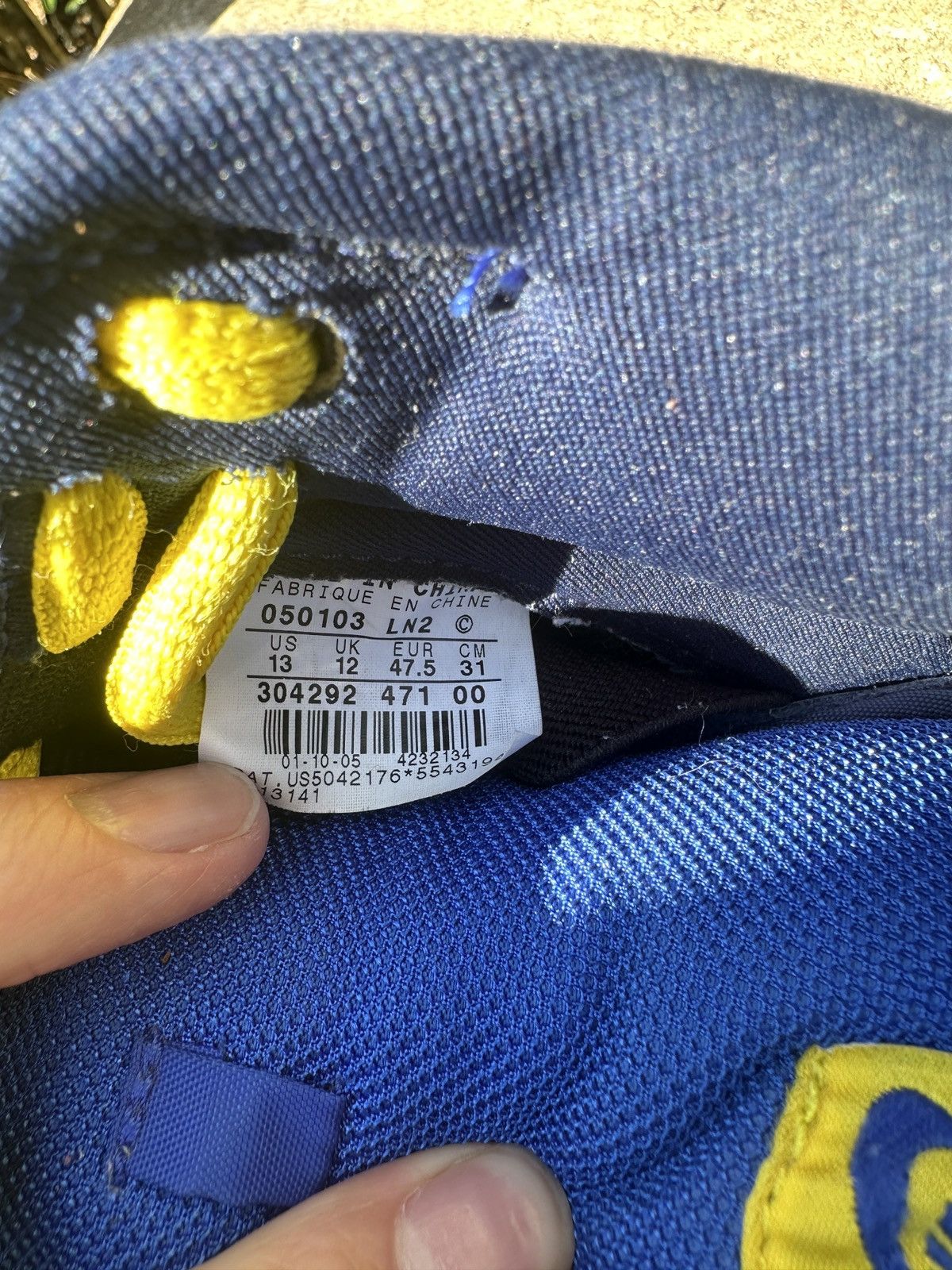 Nike Nike Dunk Low Pro SB Boca Junior Jr Size US 13 / EU 46 - 6 Thumbnail