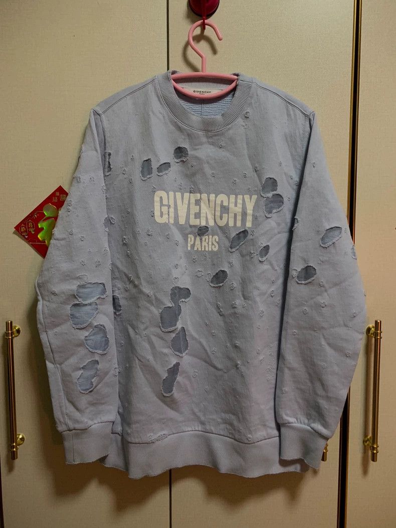 Givenchy Givenchy Ripped Hoodie Size US XS / EU 42 / 0 - 1 Thumbnail