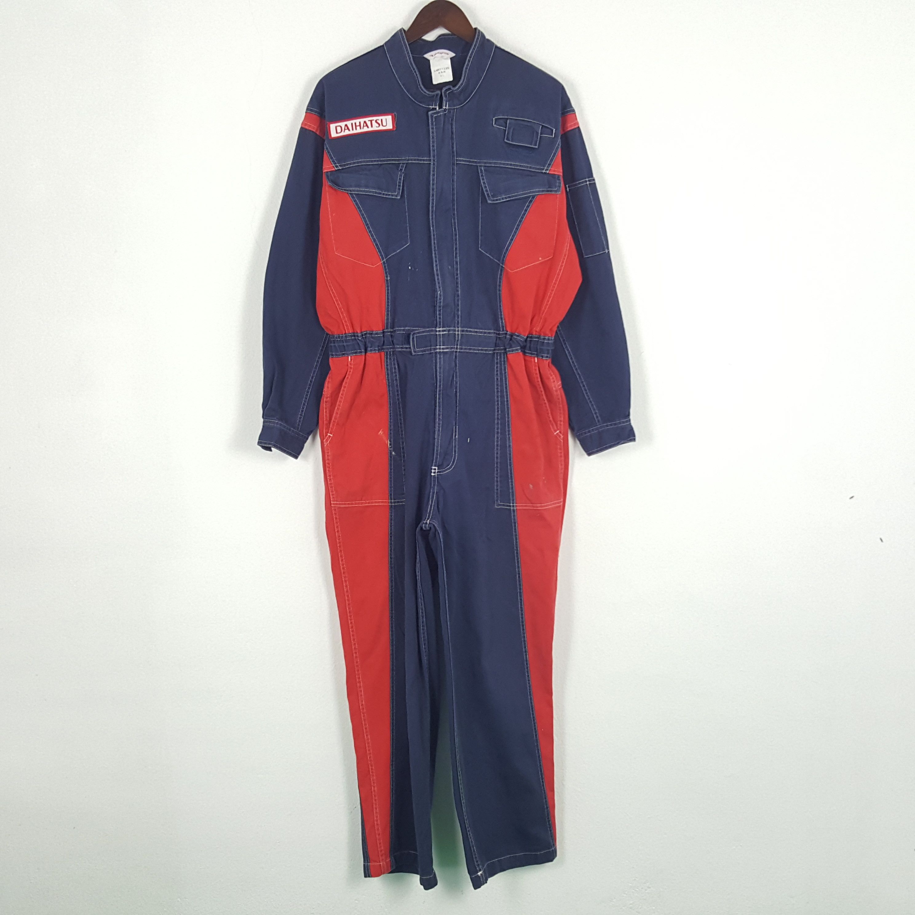 Sports Specialties × Vintage Vintage Daihatsu Sport Worker Jumpsuit Coverall Jacket Size US XL / EU 56 / 4 - 4 Thumbnail
