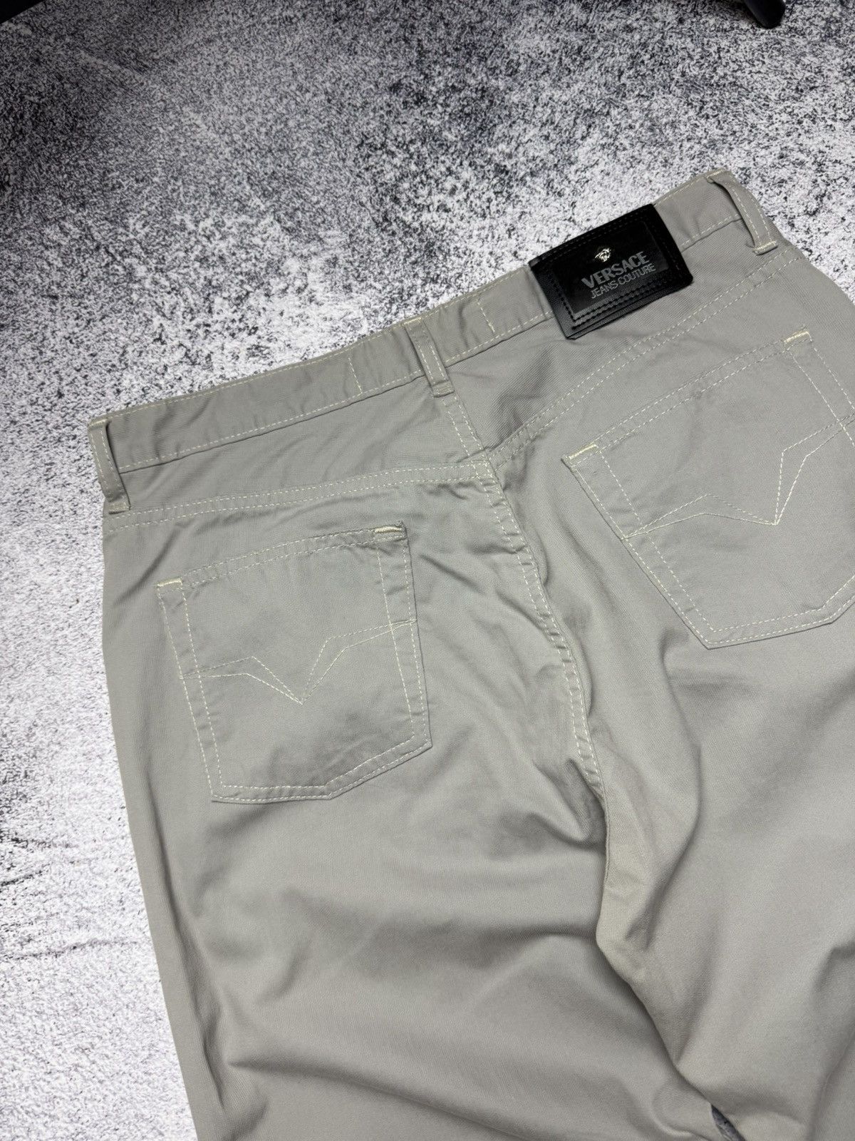 Versace Vintage 90s Versace Pants Rare Luxury Designer Chino Style Size US 34 / EU 50 - 3 Thumbnail