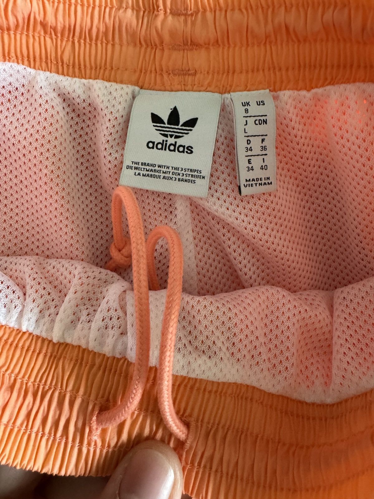 Adidas Adidas Originals Sport Shorts Orange 🍊 Women’s UK 8 Size 27" / US 4 / IT 40 - 9 Thumbnail