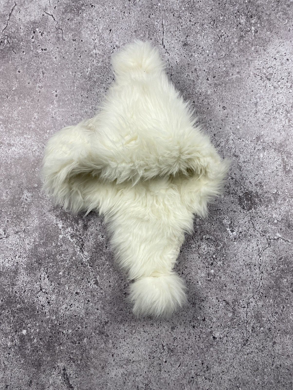 Japanese Brand × Vintage Y2K Faux Fur Ushanka Vintage Fuzzy Warm Trapper knitted Hat Size ONE SIZE - 2 Thumbnail
