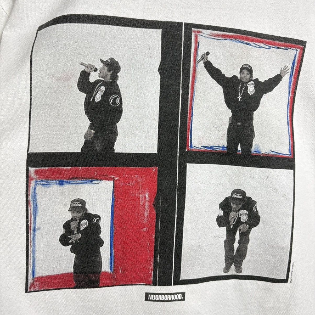 Neighborhood N.W.A x Neighborhood x IMAGE CLUB LIMITED T-Shirt / Rap Tee Size US L / EU 52-54 / 3 - 3 Thumbnail