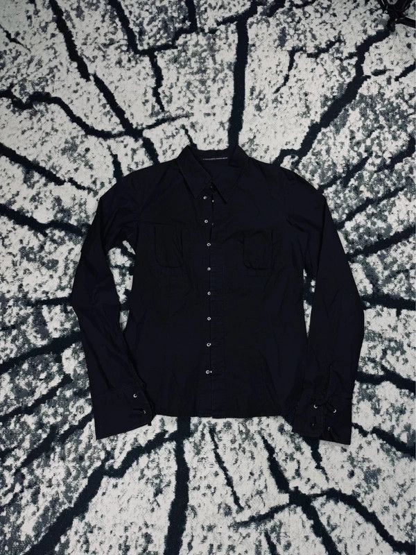 Marithe + Francois Girbaud Marithe Francois Girbaud shirt black 34 Xs Size XXS / US 00 / IT 34 - 1 Thumbnail