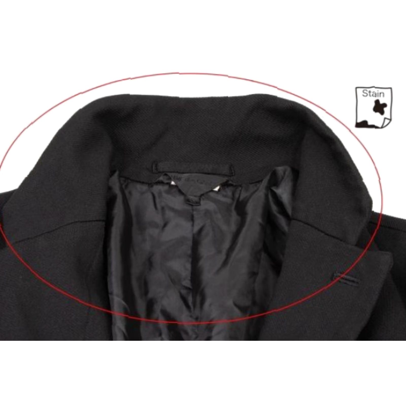 Comme des Garcons Girl VINTAGE Comme Des Garcons Black Frilled Jacket AD2008 Women S Jacket Mid-Length Black Frilled Handbag collar? Size S / US 4 / IT 40 - 5 Thumbnail