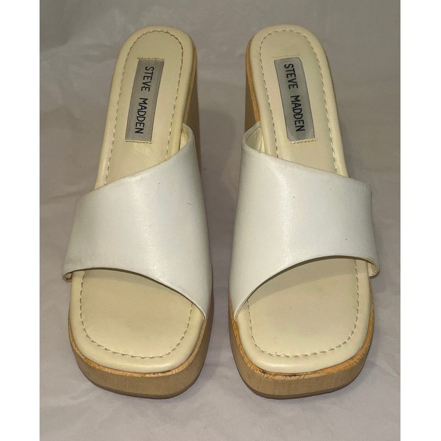 Steve Madden Steve Madden Jessie Mule Heel Shoes Sandals Size 5.5 B Size US 5.5 / IT 35.5 - 3 Thumbnail
