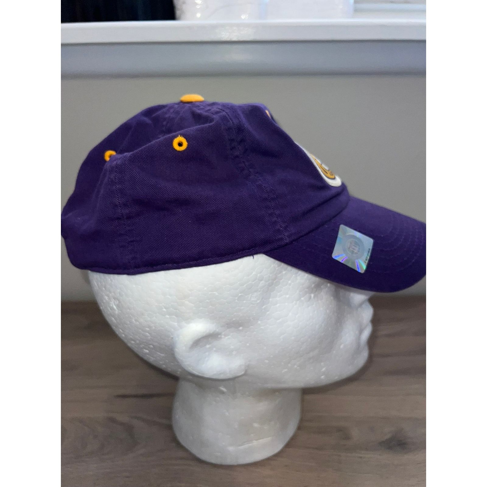 NCAA NCAA LSU Hat Silver Series Fighting Tigers Cap Headwear OS Size ONE SIZE - 5 Thumbnail