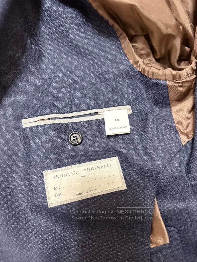 Brunello Cucinelli Brunello Cucinelli size 56 Men's Business Jacket Size 54R - 7 Thumbnail