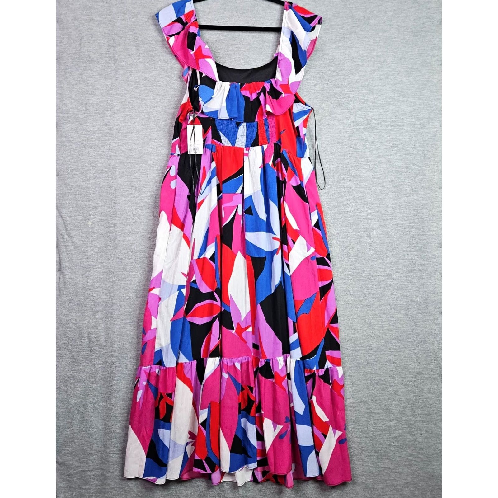 Nine West Nine West Maxi Dress Floral Sleeveless Multicolor XXL Women’s New Size XXL / US 16-18 / IT 52-54 - 3 Thumbnail