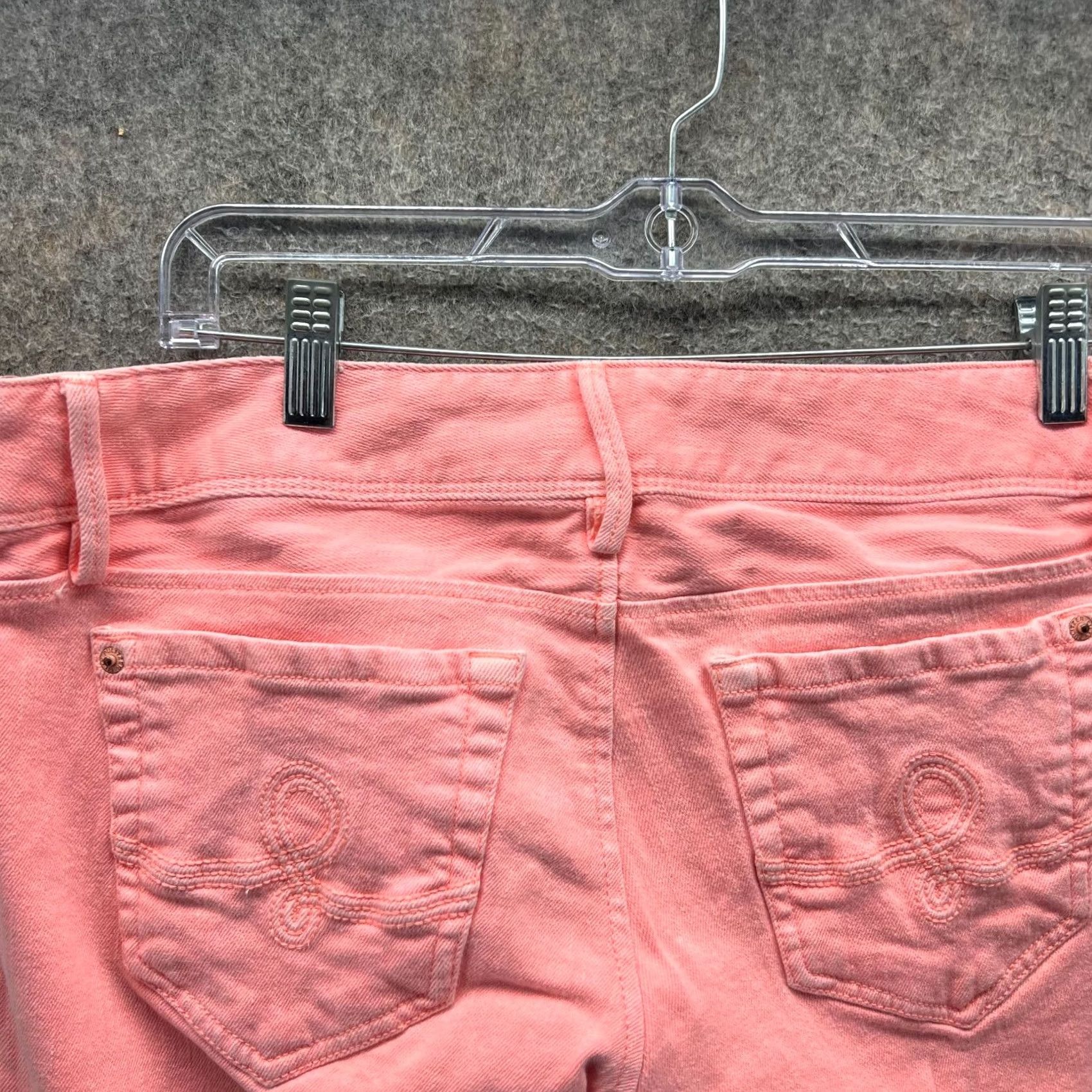 Lilly Pulitzer Lilly Pulitzer Pants Womens 10 Pink Chino Flat Front Jeans Pastel Straight Casual 31 In Inseam Size 32" / US 10 / IT 46 - 3 Thumbnail