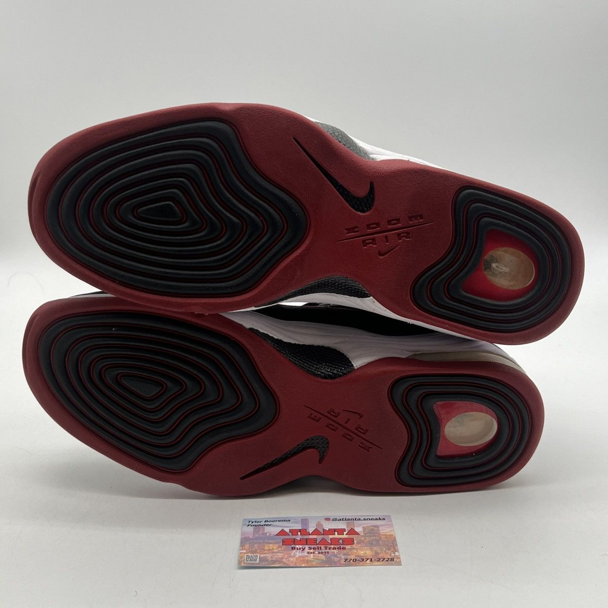Nike Air Penny 2 Miami heat Size US 12.5 / EU 45-46 - 7 Thumbnail