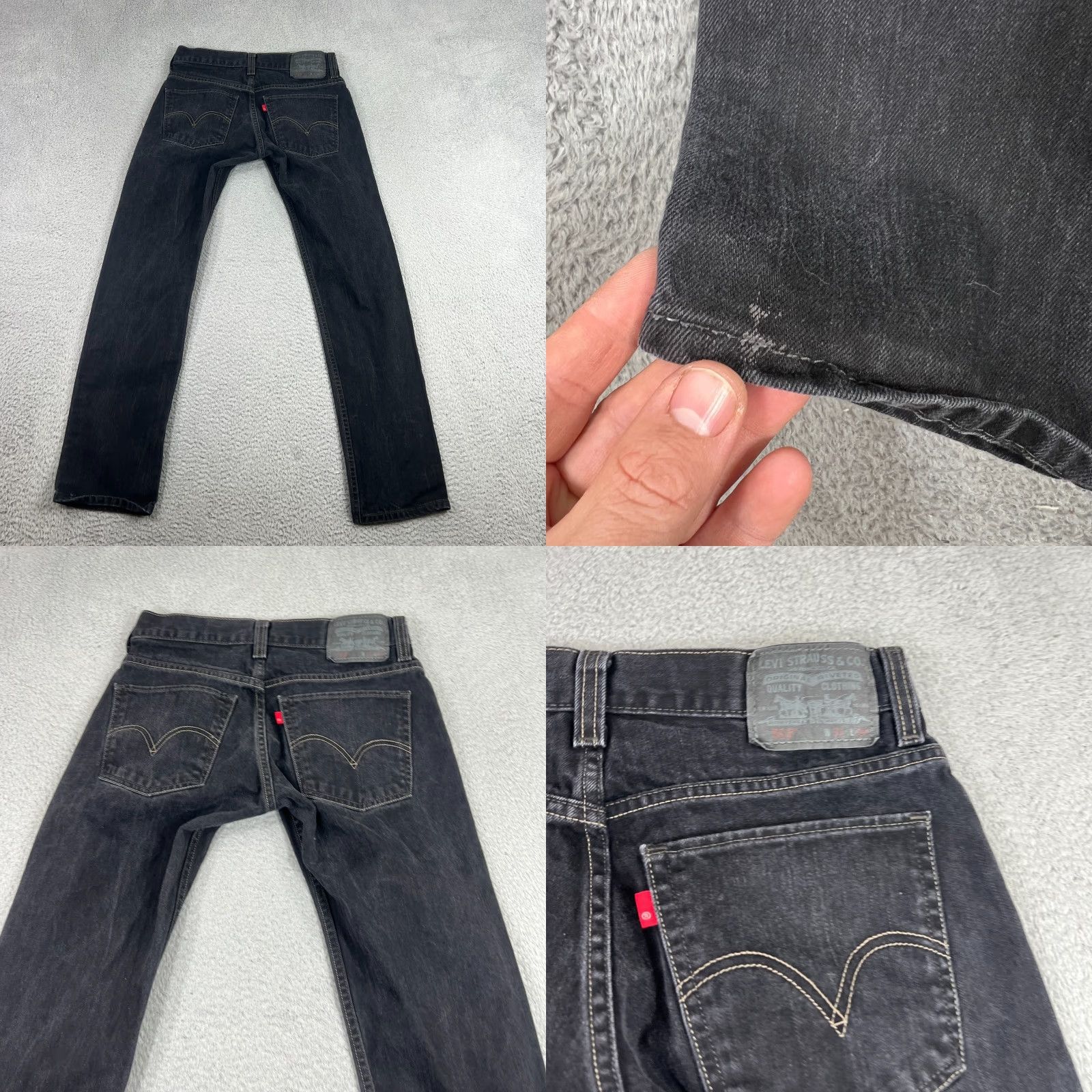 Levi's Levi's 511 Jeans Mens Slim Black 31x30 Straight Denim Low Rise 5-Pocket Modern 2000s? Size US 31 - 8 Thumbnail