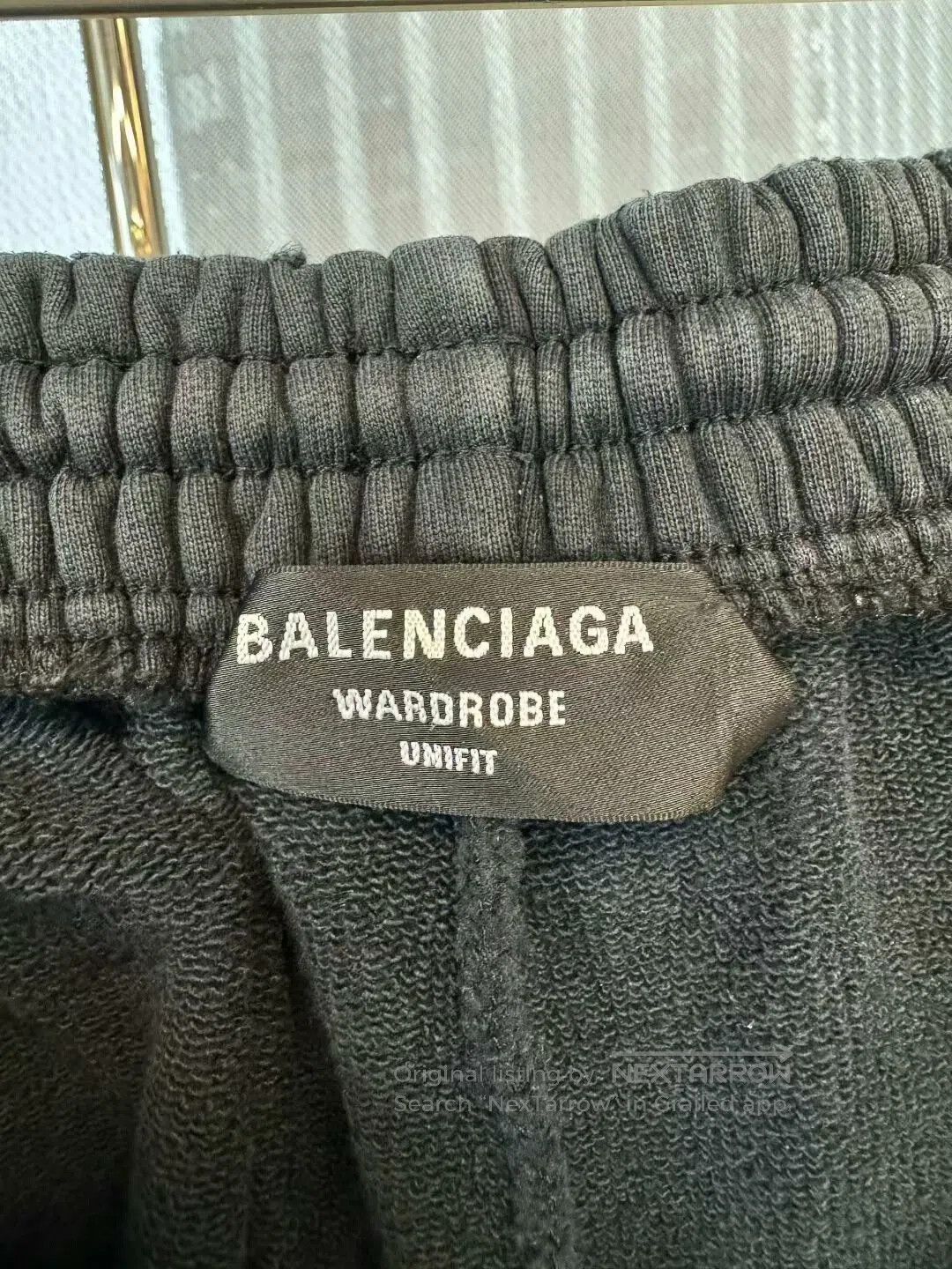 Balenciaga Balenciaga Distressed Black Coke Wave Shorts. Size US 40 / EU 56 - 3 Thumbnail