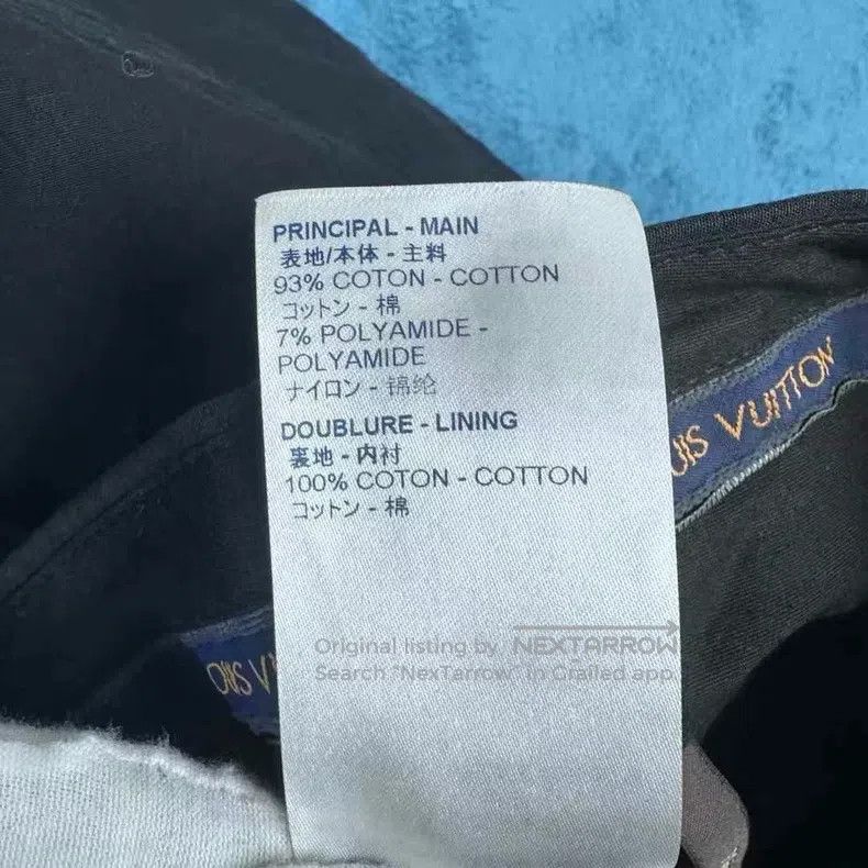Louis Vuitton Louis Vuitton Embossed solid printed straight-leg slacks p Size US 38 / EU 54 - 5 Thumbnail