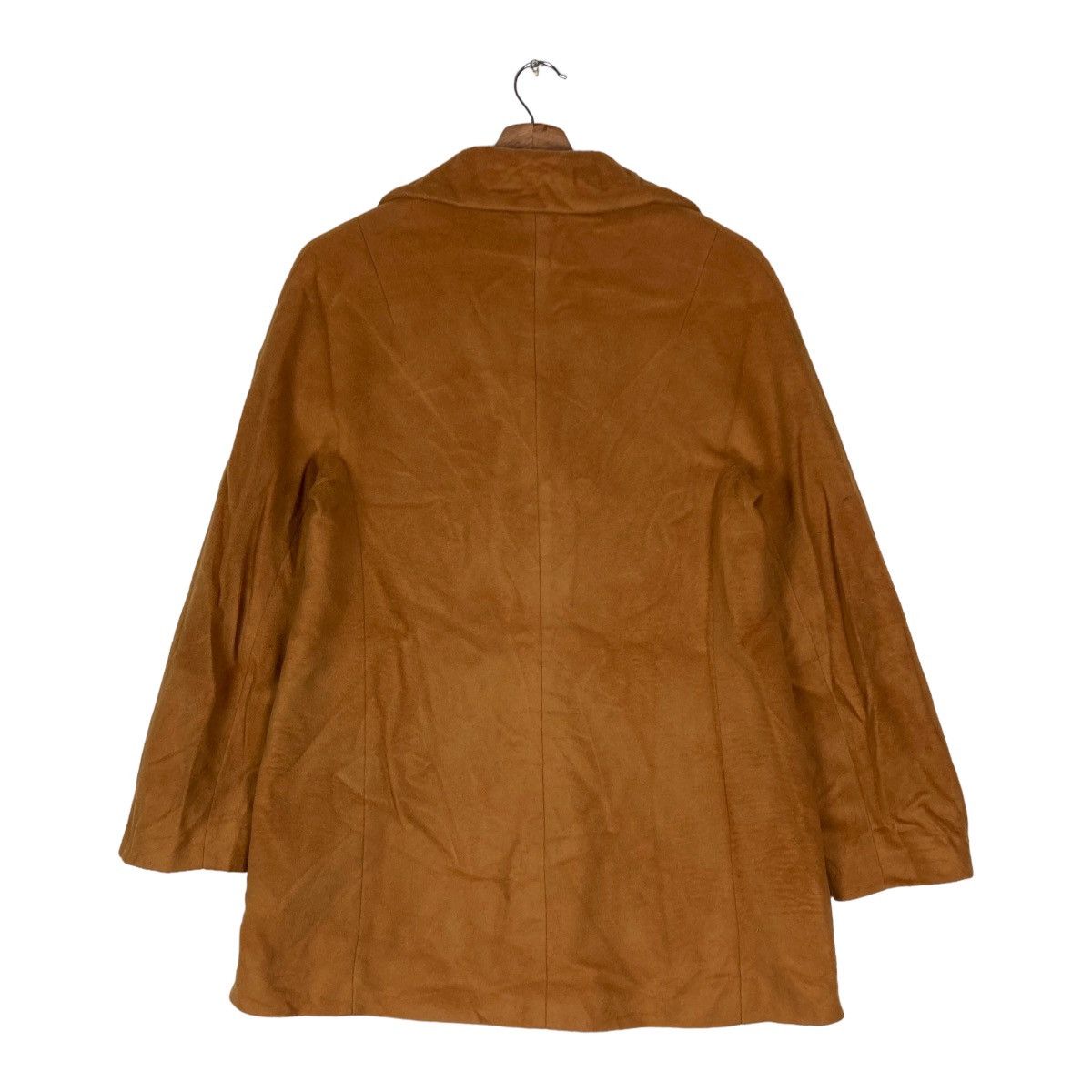 Zara Zara Basic Double Breasted Medium Long Coat Jacket Size US M / EU 48-50 / 2 - 4 Thumbnail