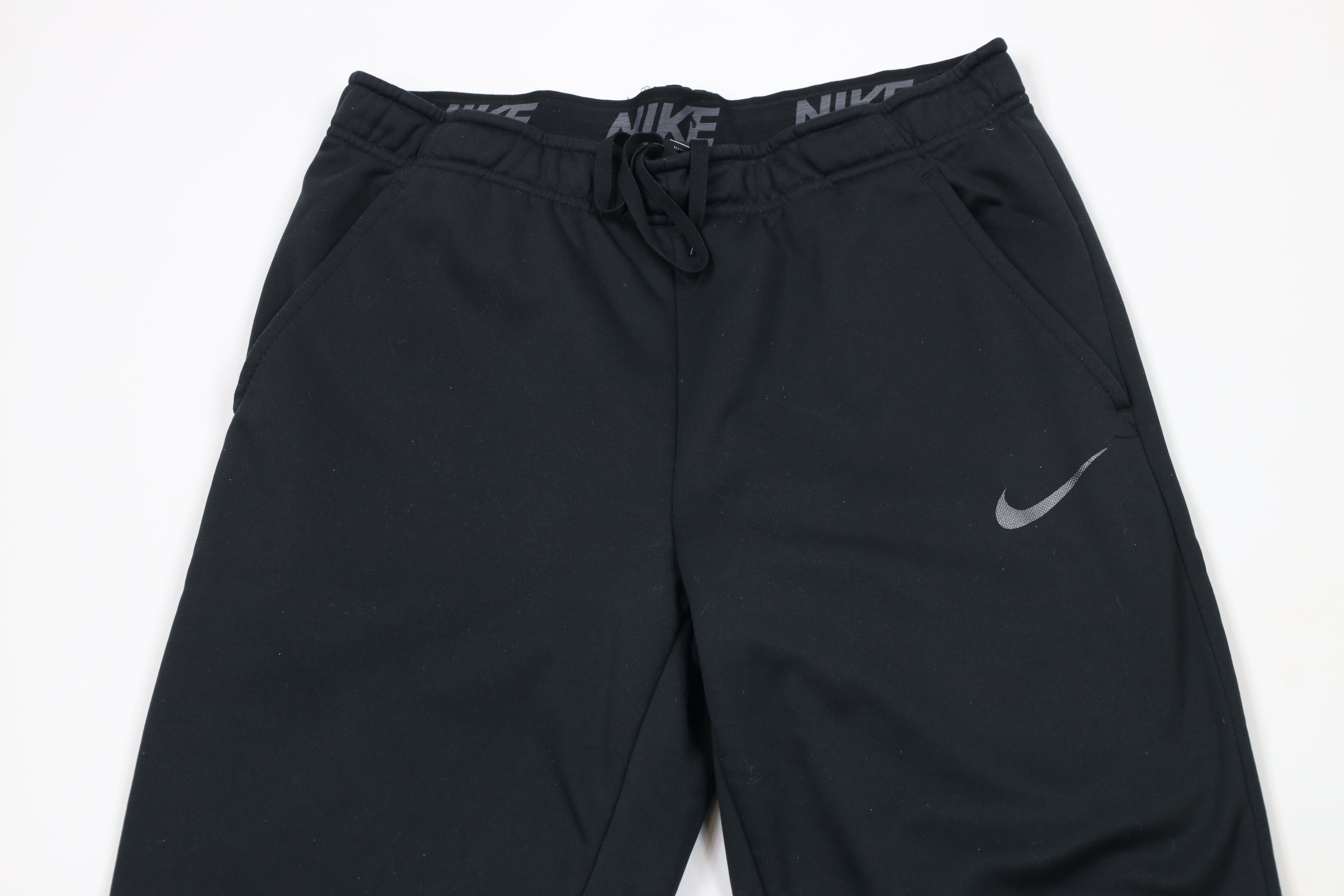 Nike × Vintage Vintage Y2K Nike Scott Big Swoosh Fleece Lined Sweatpants Size US 36 / EU 52 - 2 Thumbnail