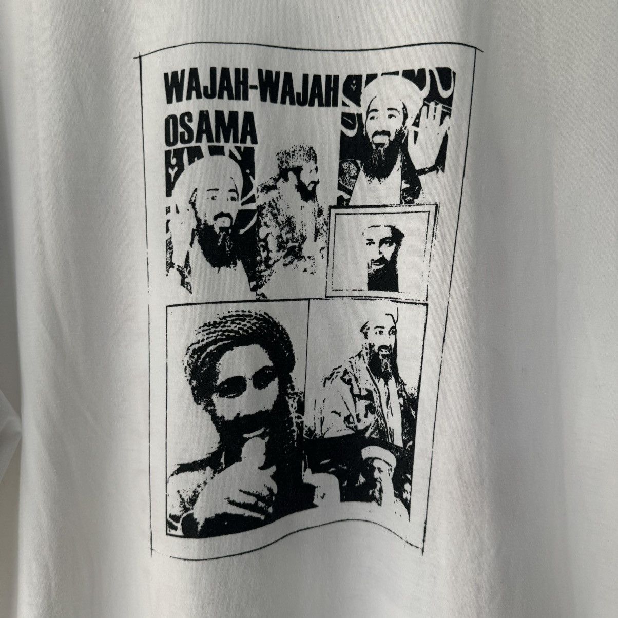 Vintage Osama Bin Laden Tee Size US XXL / EU 58 / 5 - 4 Thumbnail