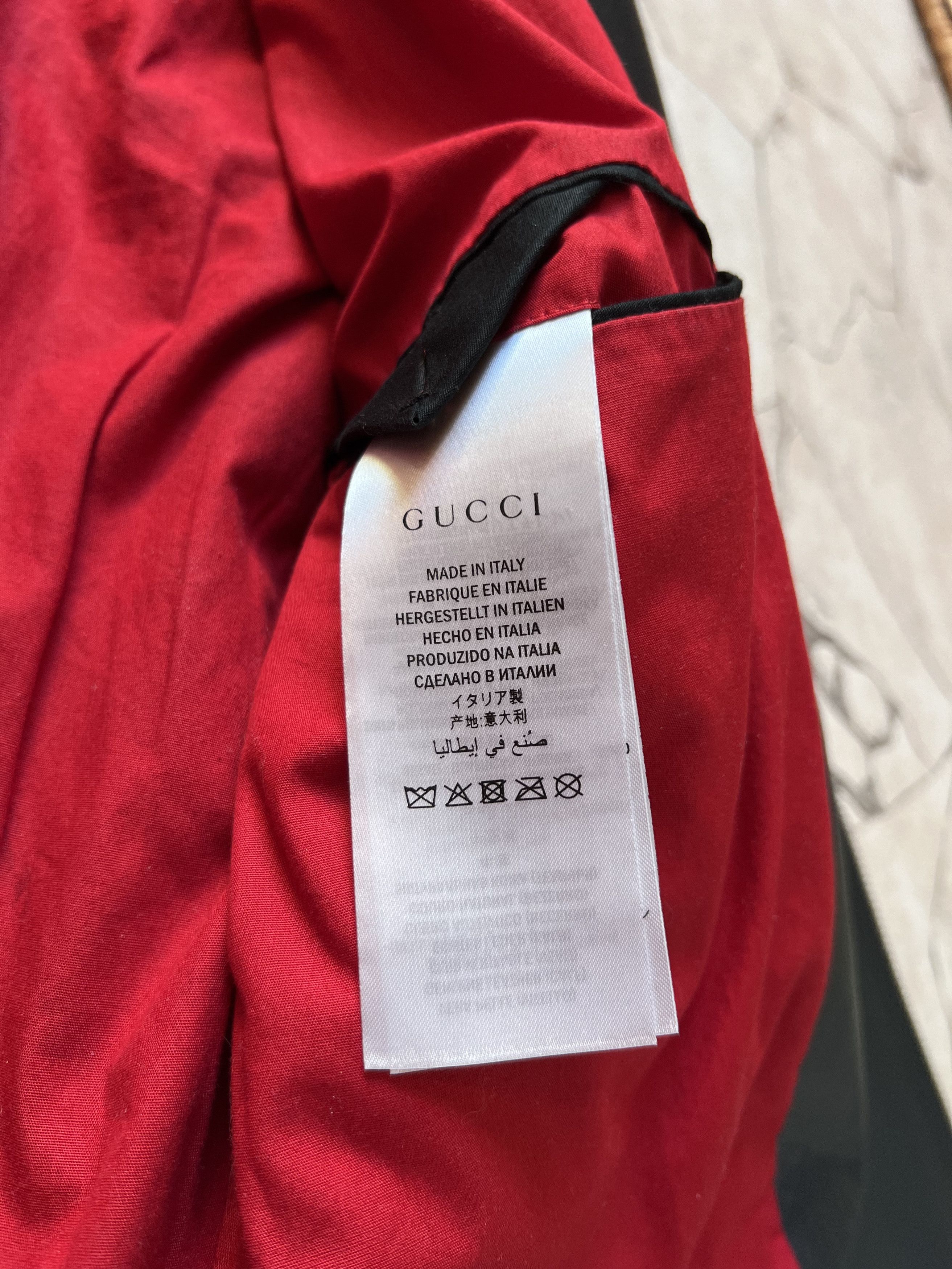 Gucci Gucci Leather Jacket Blue Size US M / EU 48-50 / 2 - 9 Thumbnail