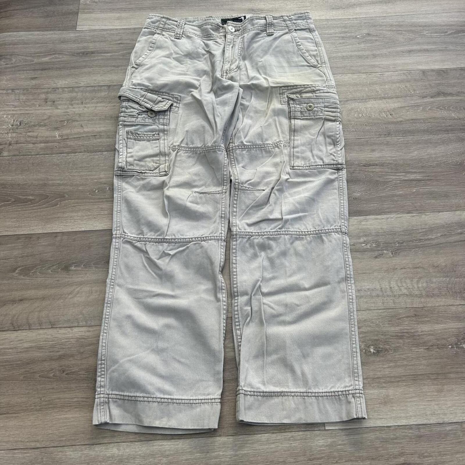 Ocean Pacific Vintage y2k Ocean Pacific Baggy Tan Brown Pants size 32/32 Size US 32 / EU 48 - 2 Thumbnail
