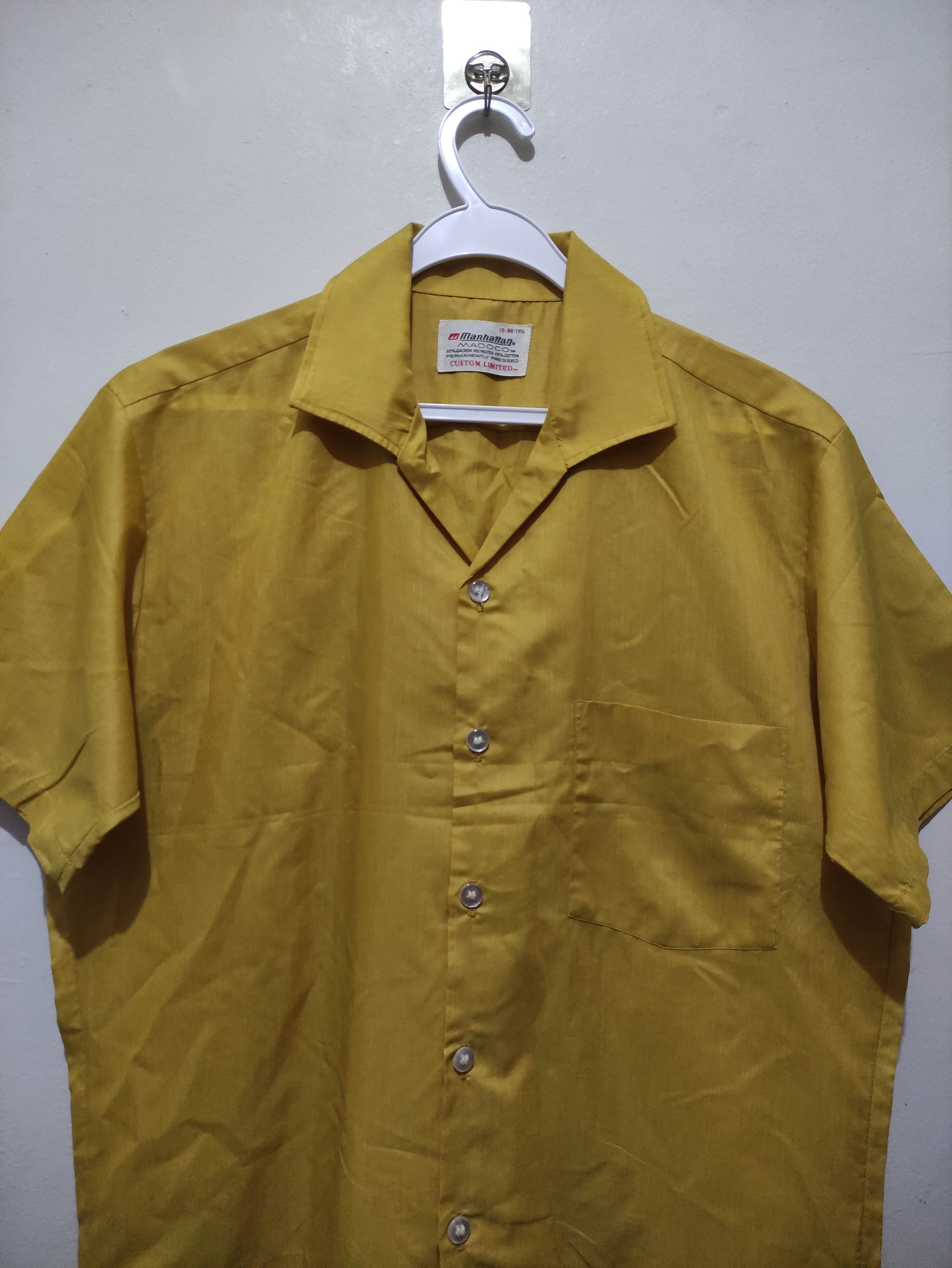 Vintage Vintage 60s Manhattan Madoco Mod Shirt Size US M / EU 48-50 / 2 - 13 Thumbnail