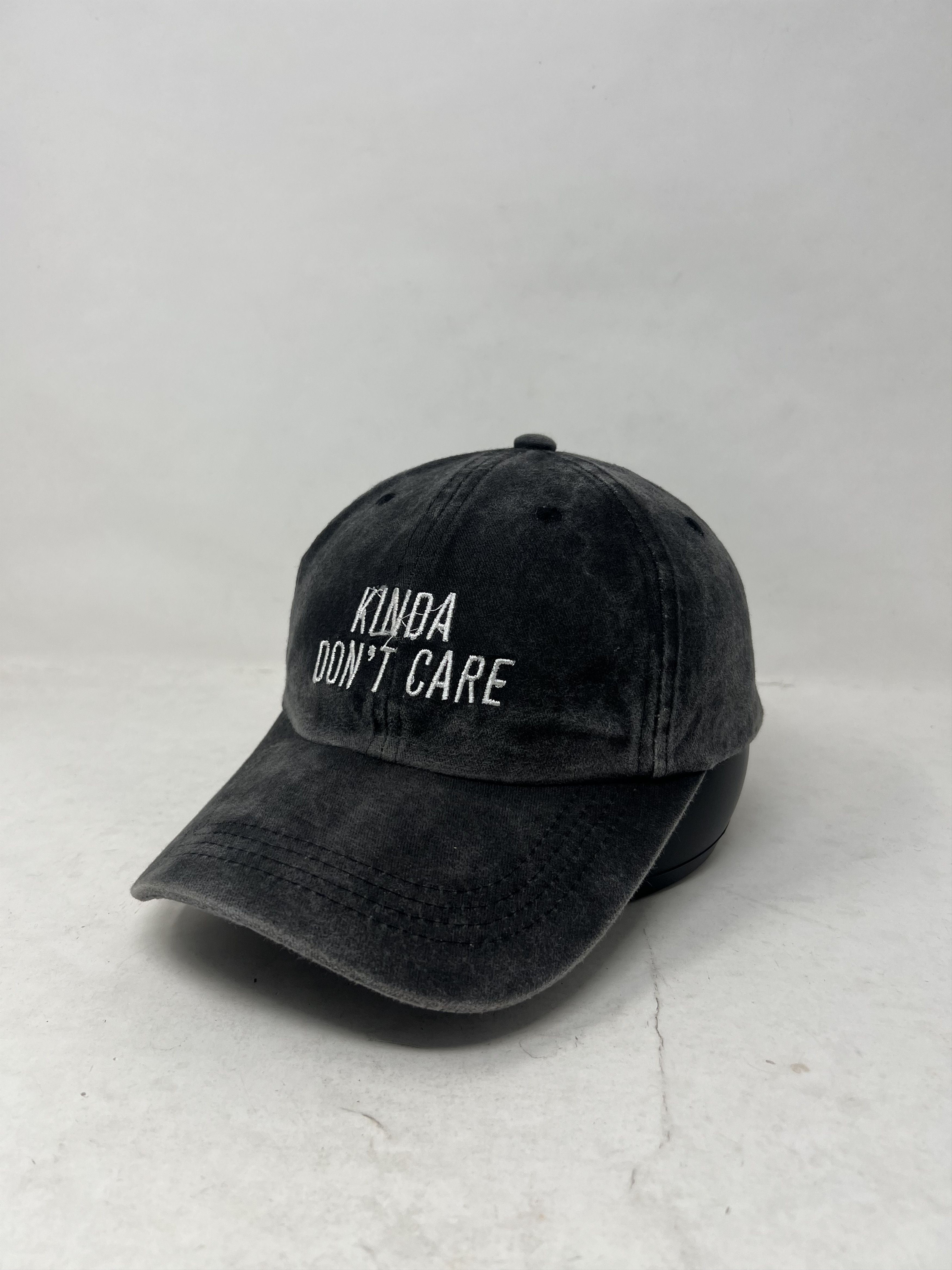 Hat Club Kinda Don't Care Trendy Apparel Hat Size ONE SIZE - 1 Thumbnail