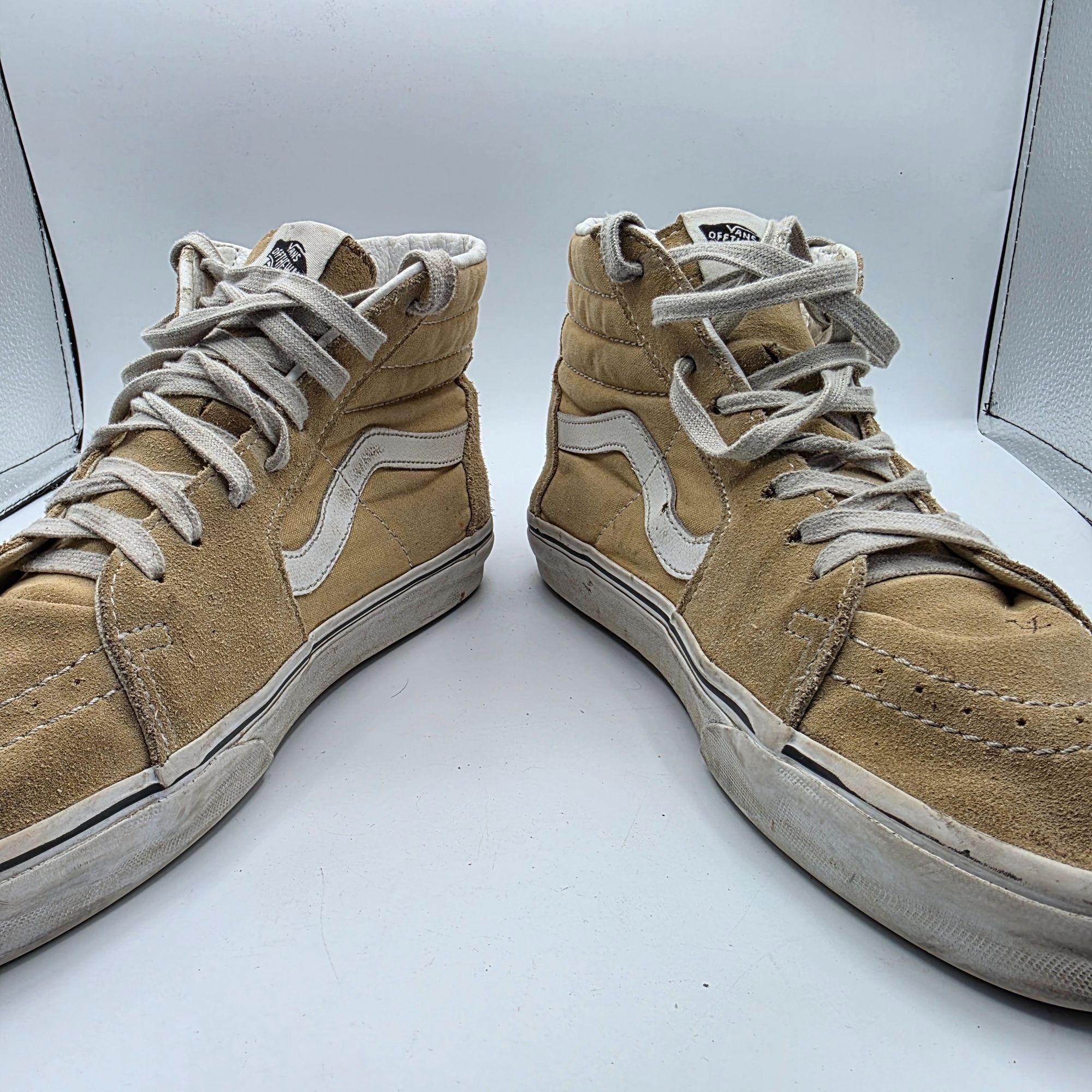 Vans Vans Sk8 Hi Mens Size 9 Mustard Yellow Sneaker Shoes Casual Size US 9 / EU 42 - 3 Thumbnail
