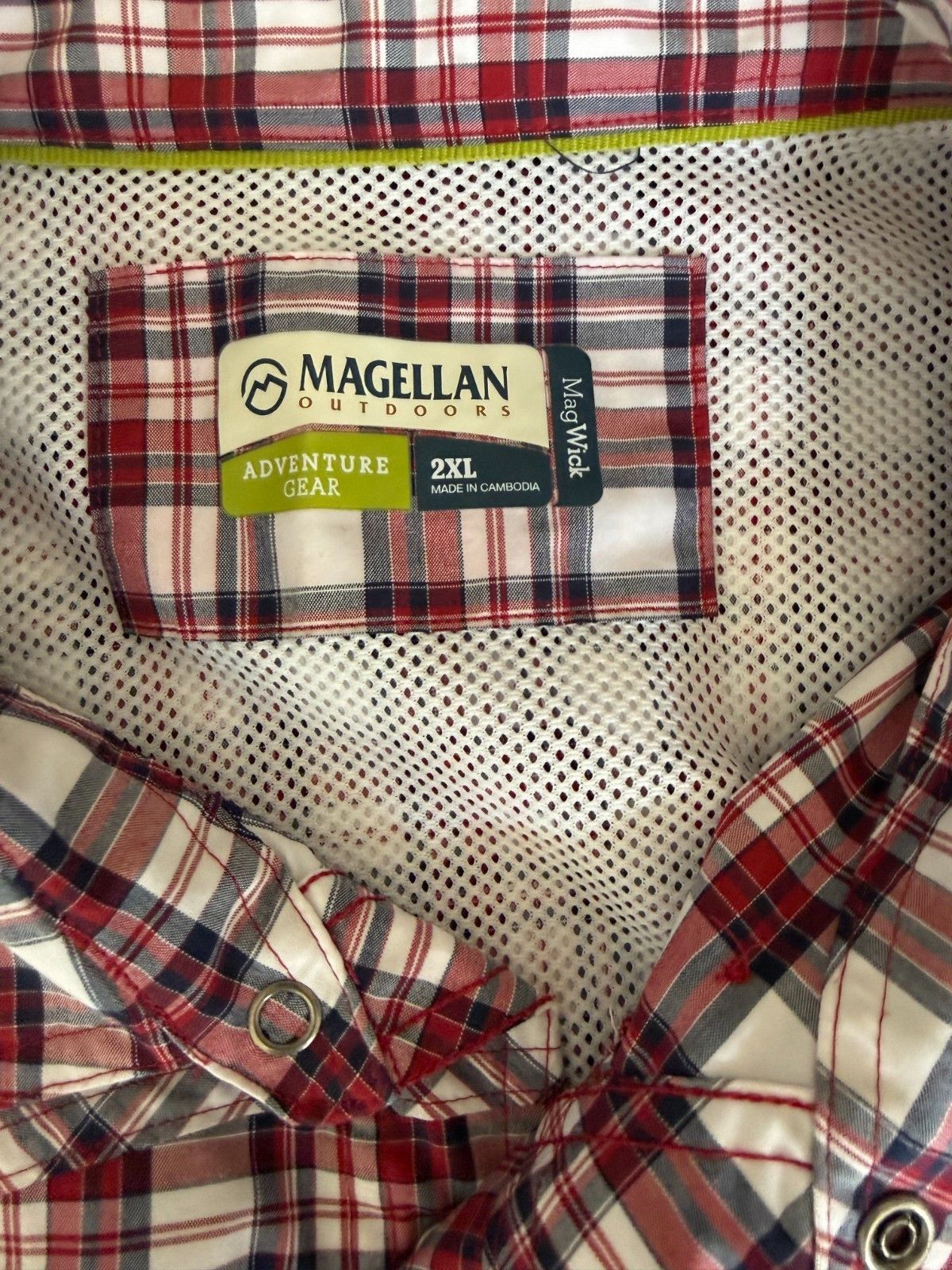 Other Mens Magellan Shirt Large Outdoors Adventure Gear Mag Work Size US XXL / EU 58 / 5 - 3 Thumbnail