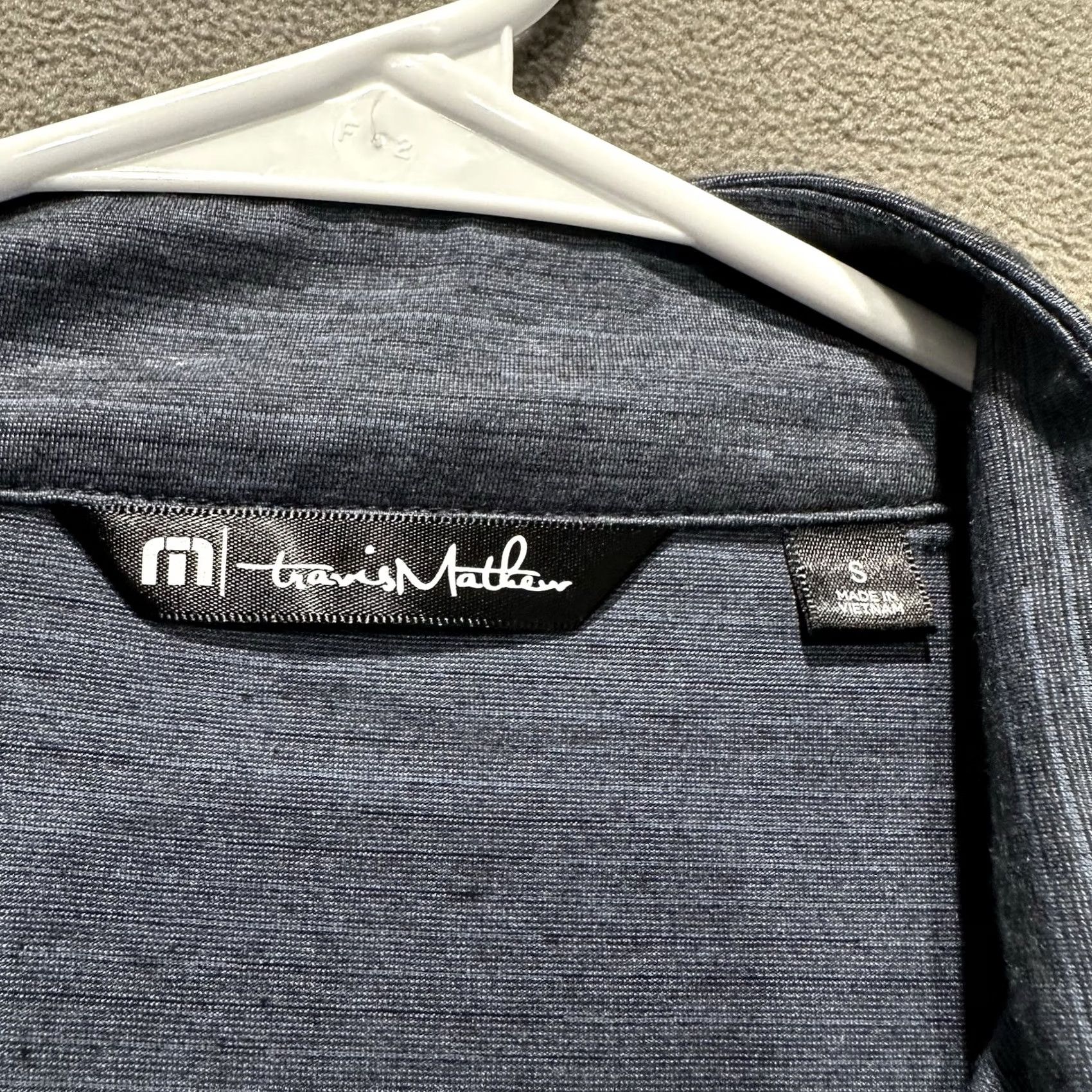 TravisMathew Travis Mathew Pullover Shirt Womens Small Heather Blue Lightweight Crestview 1/4-Zip Size M / US 6-8 / IT 42-44 - 6 Thumbnail