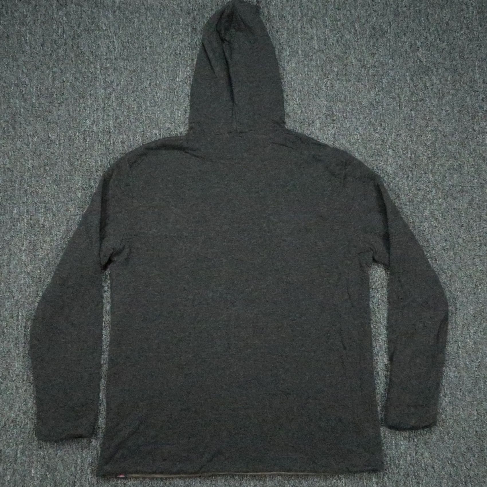 Faherty Faherty Hoodie Mens Large Gray Reversible Hooded Pullover Cloud Soft Cotton Rayon Regular Size US L / EU 52-54 / 3 - 6 Thumbnail