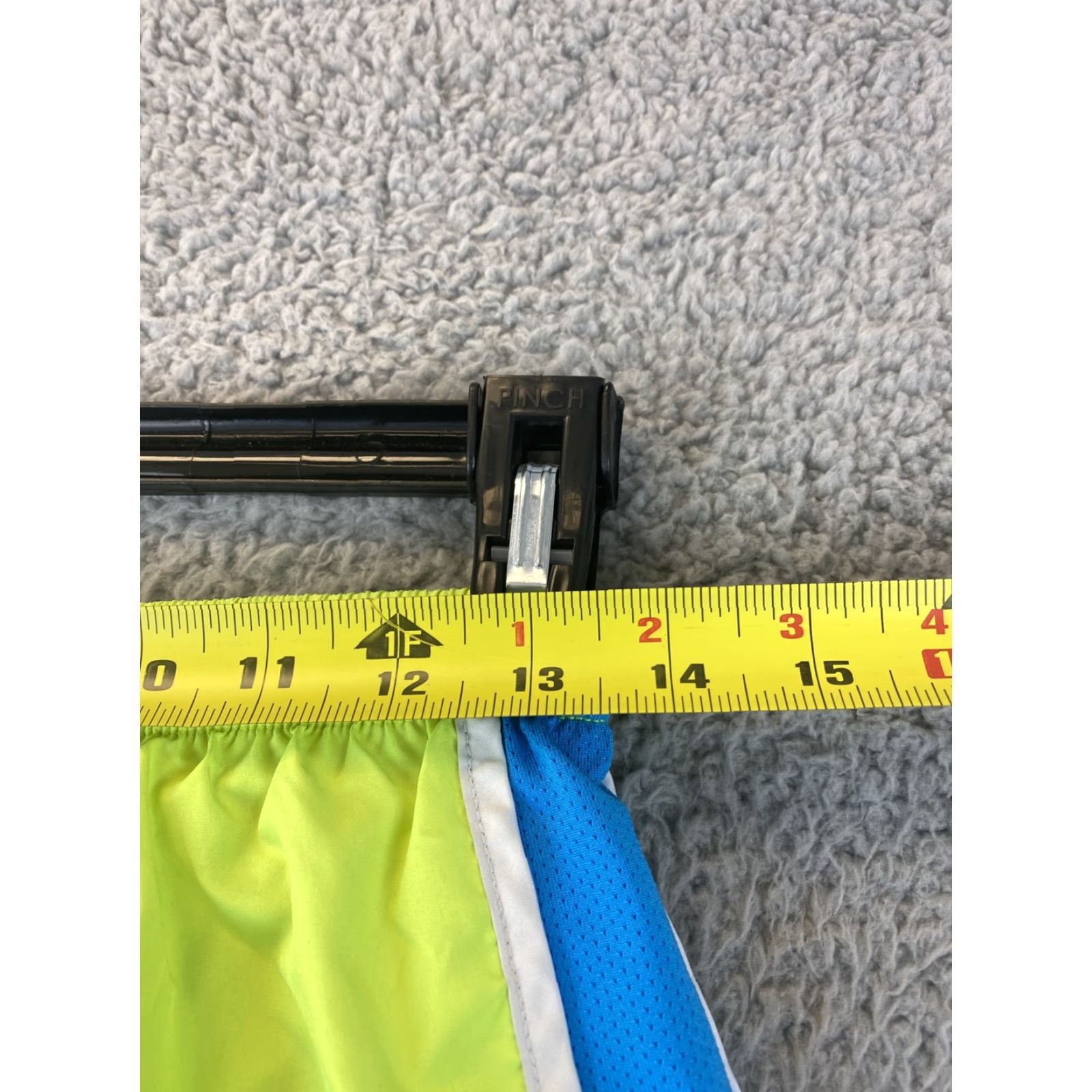Nike Nike Womens Dri-Fit Running Shorts Adult Medium Neon Yellow Athletic Activewear Performance Running Womens Size 32" / US 10 / IT 46 - 3 Thumbnail