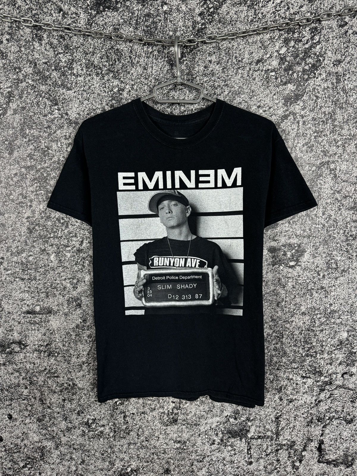 Band Tees Men’s Eminem Slim Shady Vintage T-Shirt Rap Band Tee Size S Size US S / EU 44-46 / 1 - 1 Thumbnail
