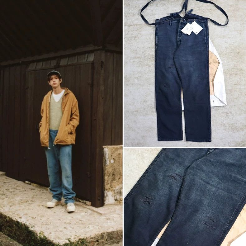 パンツ visvim 21AW TRAVAILLER BRACES PANTS DMGD TRAVAILLER BRACES PANTS DMGD (0121205008007) | visvim