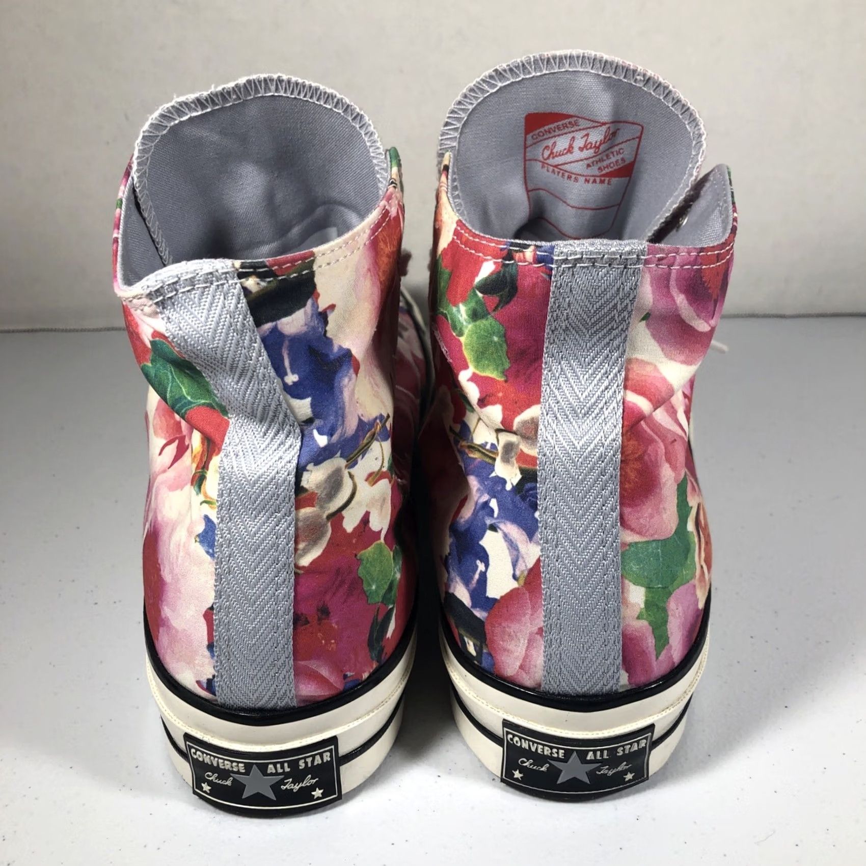 Converse Converse Chuck Taylor Heart of the City Paris Pink Floral Womens 11.5 High Top Sneaker Size US 12 / IT 42 - 7 Thumbnail