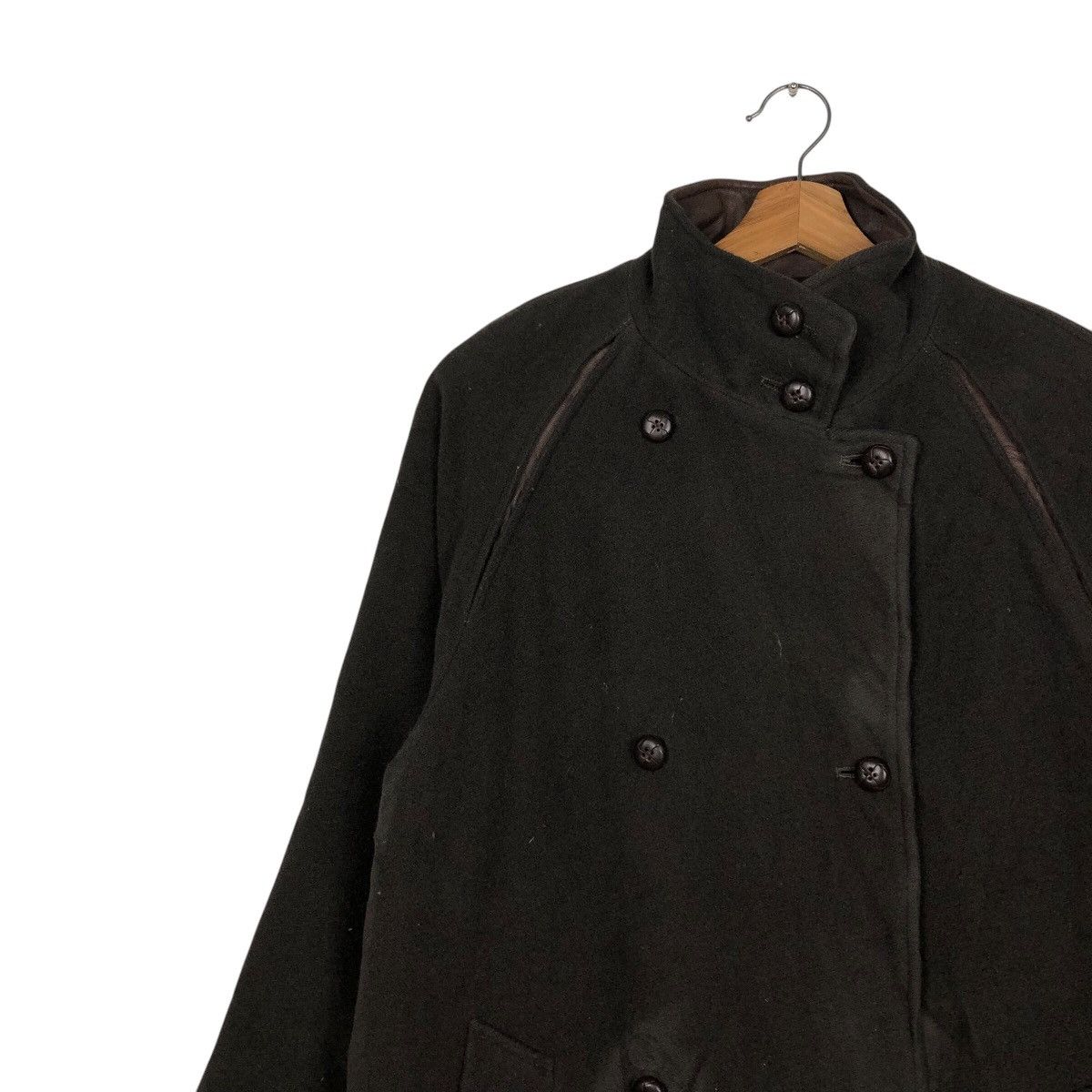 Issey Miyake 📌Vintage Long Jacket Ramosport Paris Rich Black Bondage Size US M / EU 48-50 / 2 - 8 Thumbnail