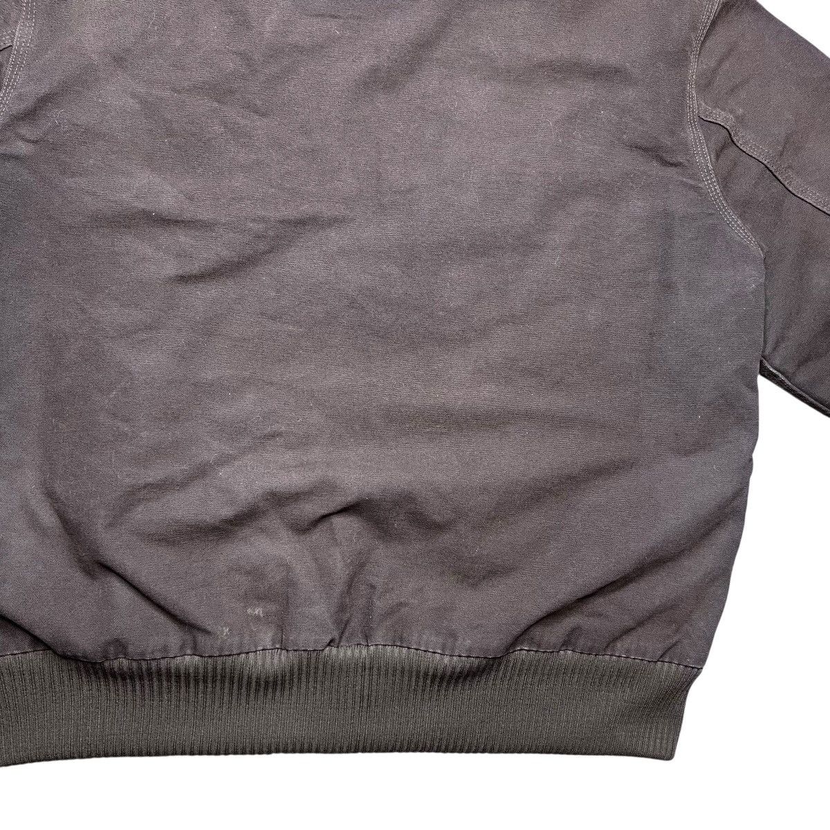 Carhartt Vtg 2000s Carhartt J130 DKB Hooded Dark Brown Canvas Jacket Size US L / EU 52-54 / 3 - 13 Thumbnail