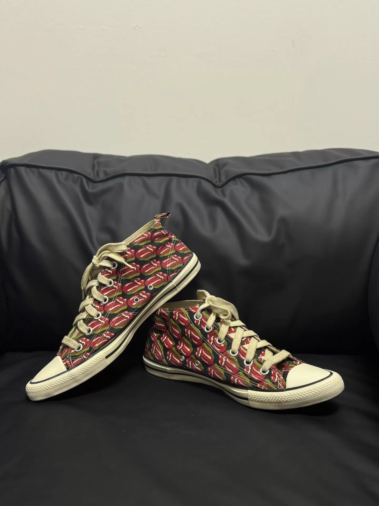 Comme des Garcons Multi-Color High-Top Sneakers Size US 8.5 / EU 41-42 - 1 Thumbnail