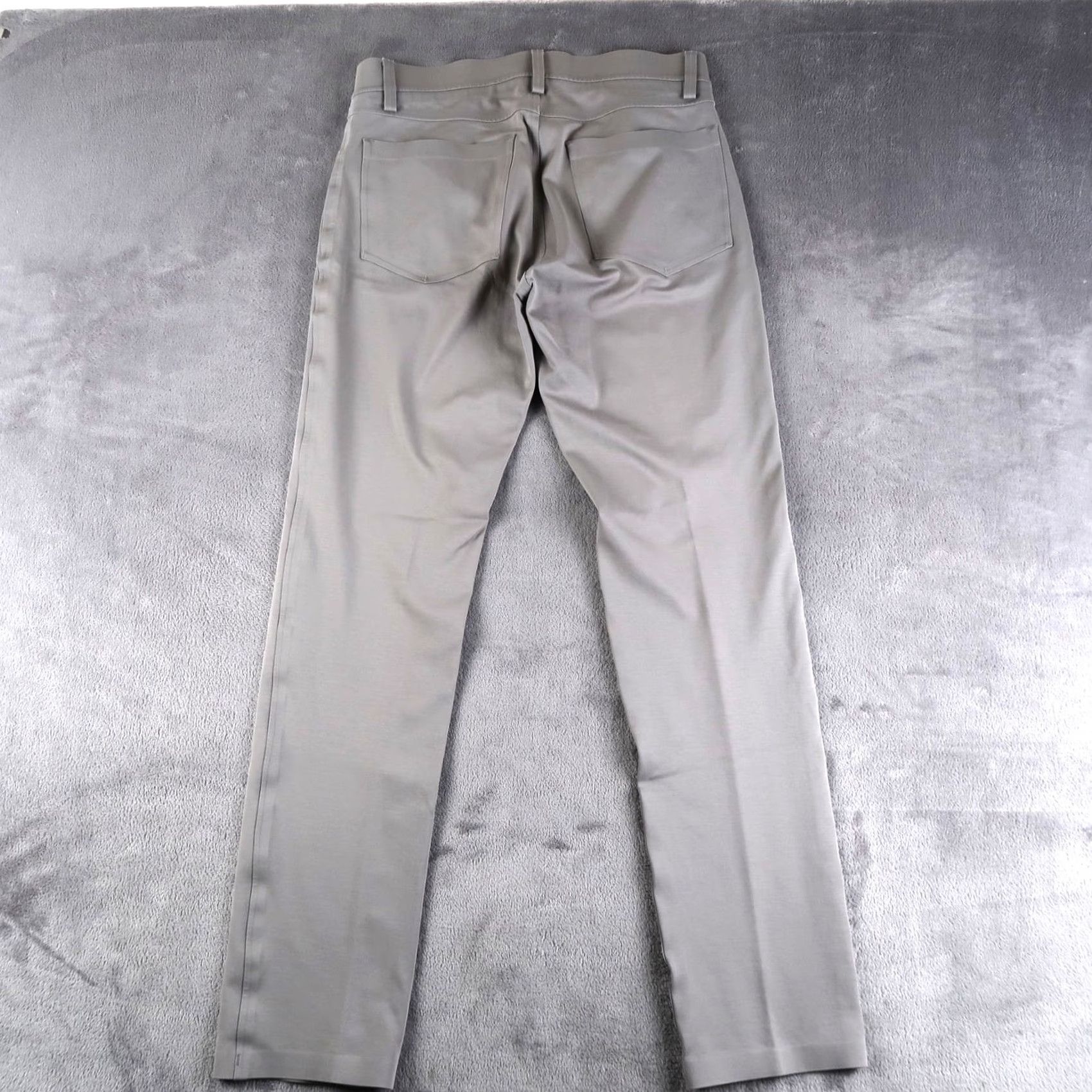 Theory Theory Pants Slim Fit Mens Gray 29x29 Raffi Twill 5-Pocket Stretch Chino Straight SS Cadence? Size US 29 - 2 Thumbnail