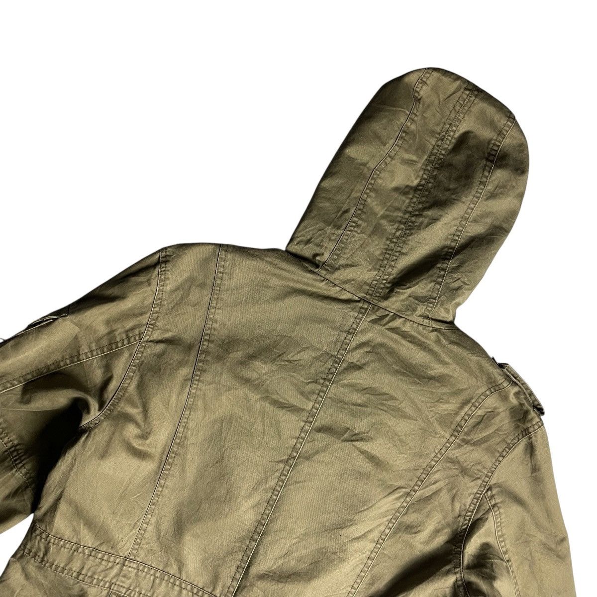 14th Addiction ROUSHATTE STANDARD MULTIPOCKET BONDAGE HOODIE PARKA JACKET Size US L / EU 52-54 / 3 - 9 Thumbnail